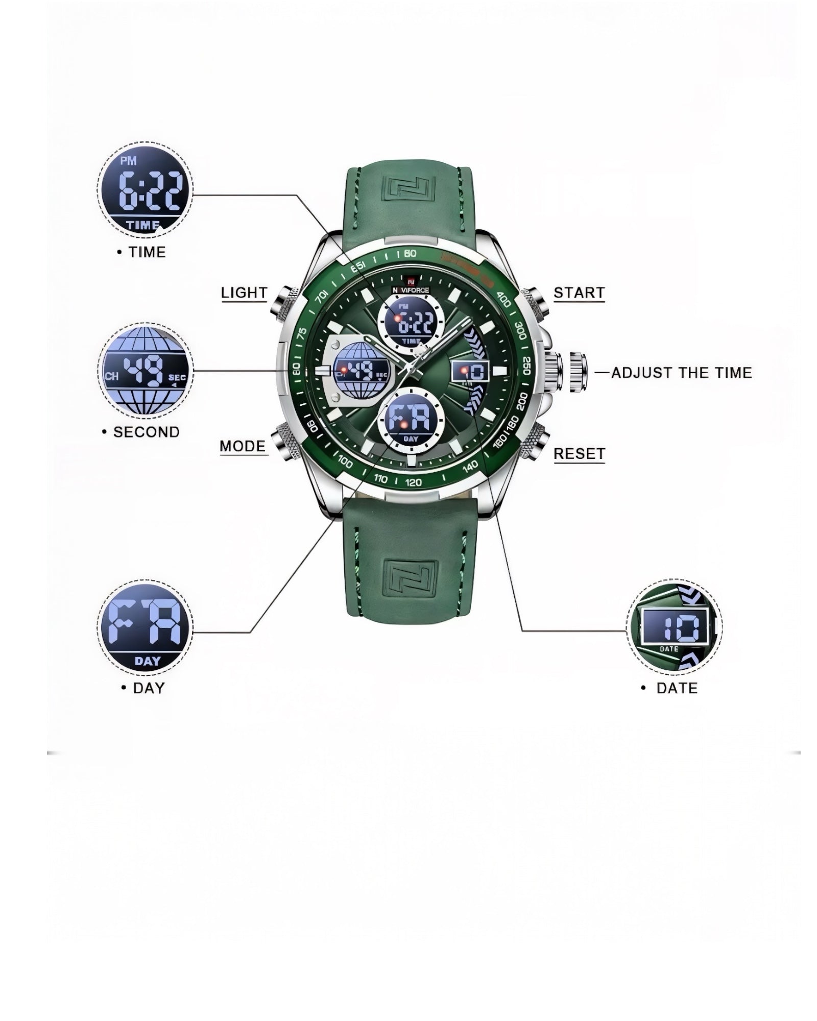 Naviforce NF9197 – Taktički Izgled I Digitalna Preciznost