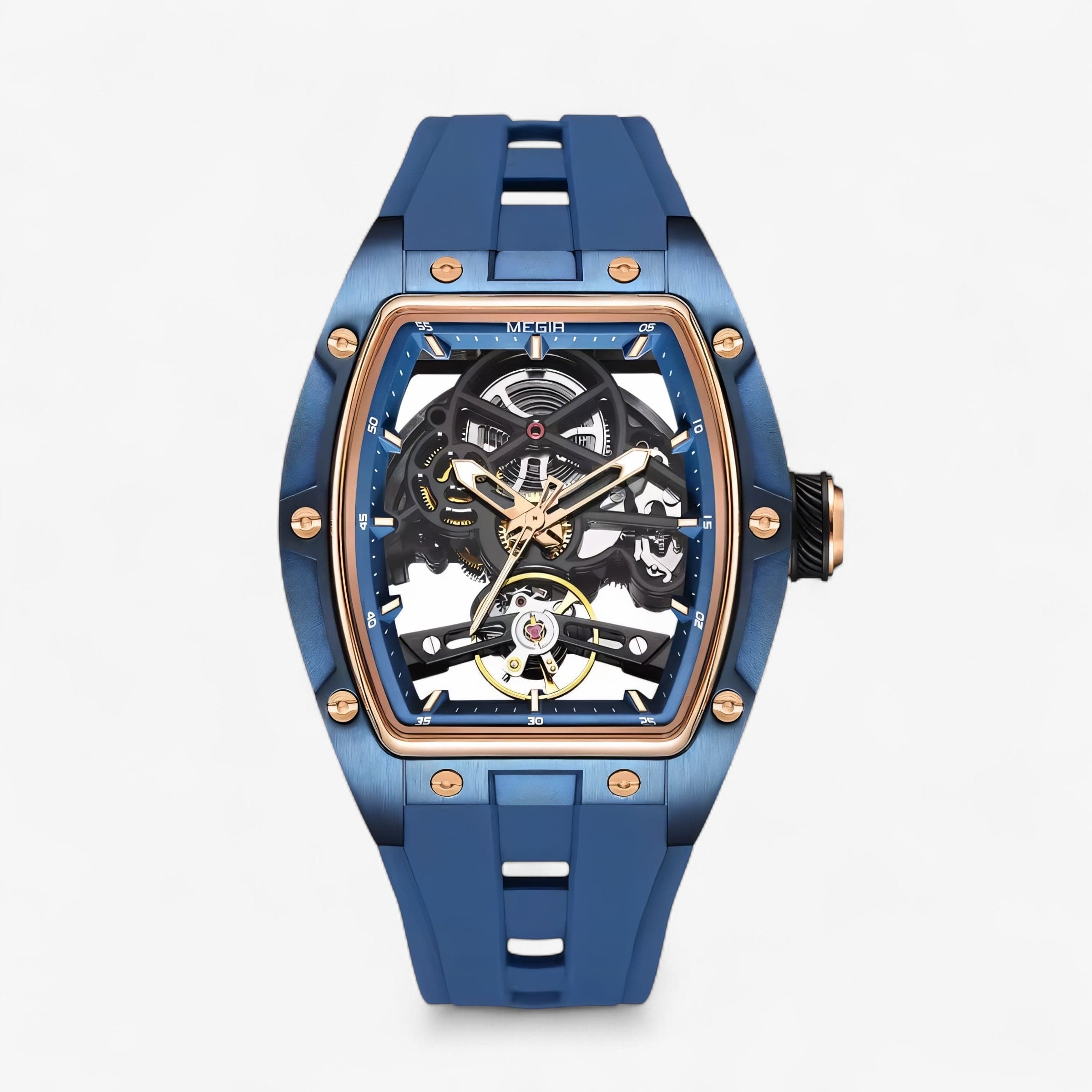 Megir MN22 – Kolekcija Skeleton Satova za Muškarce