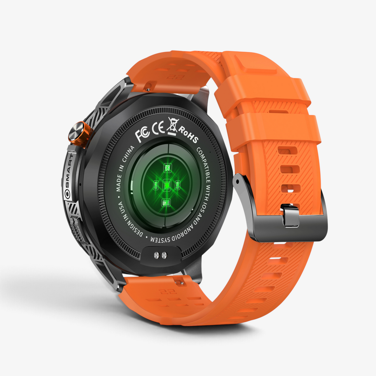 Muški Pametni Sat Apex K69 - Black/Orange