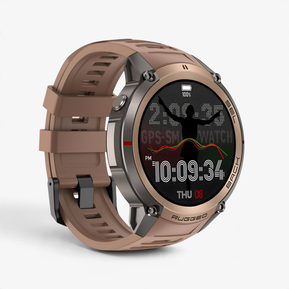 Muški Pametni Sat - Military DM59 Taupe