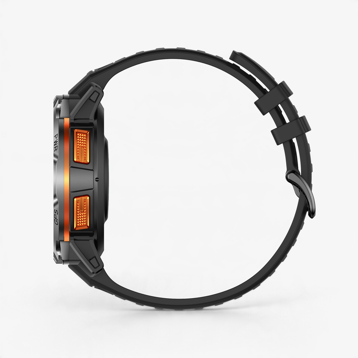 Muški Pametni Sat Military KC108 - Black/Orange