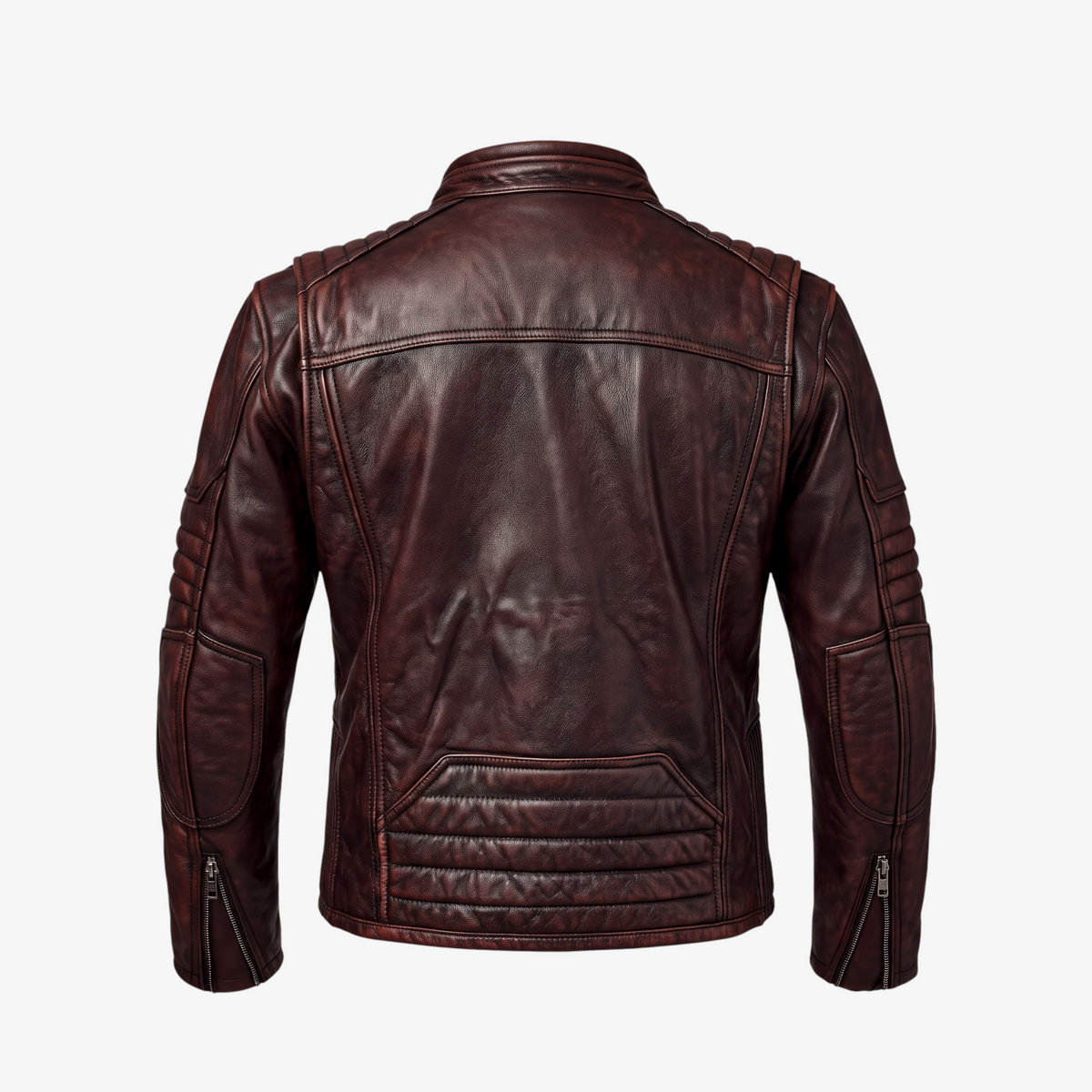 Muška Jakna Od Prirodne Kože - Rider Red