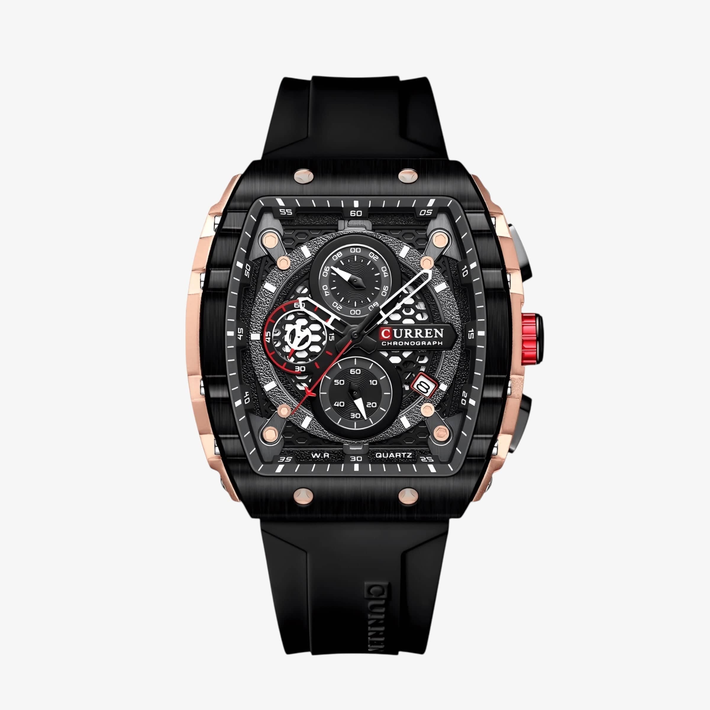 Curren 8442 Sportski Muški Sat – Matte Black