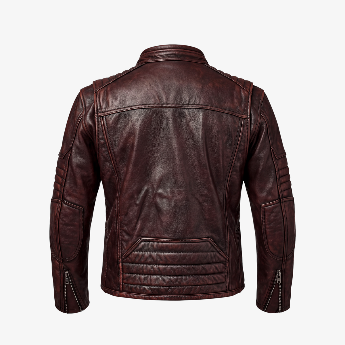 Muška Jakna Od Prirodne Kože - Rider Red