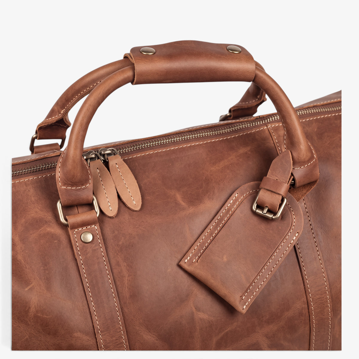 MUŠKA KOŽNA PUTNA TORBA - WINCHESTER CAMEL