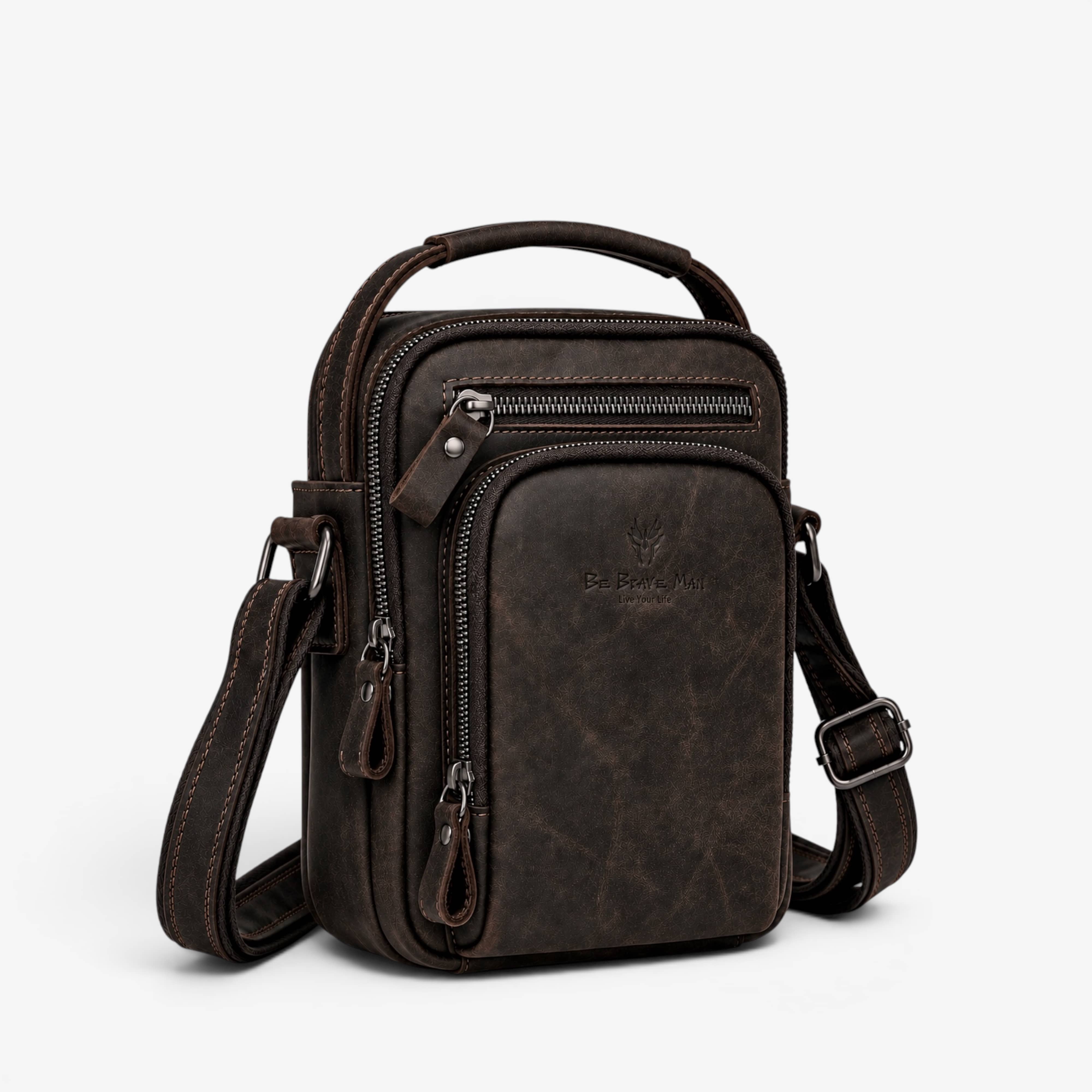 Muška Kožna Torba - BBM Denver Dark Brown