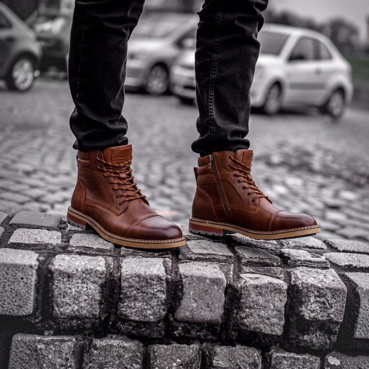 Muške Cipele od Prirodne kože Oxfords Brown
