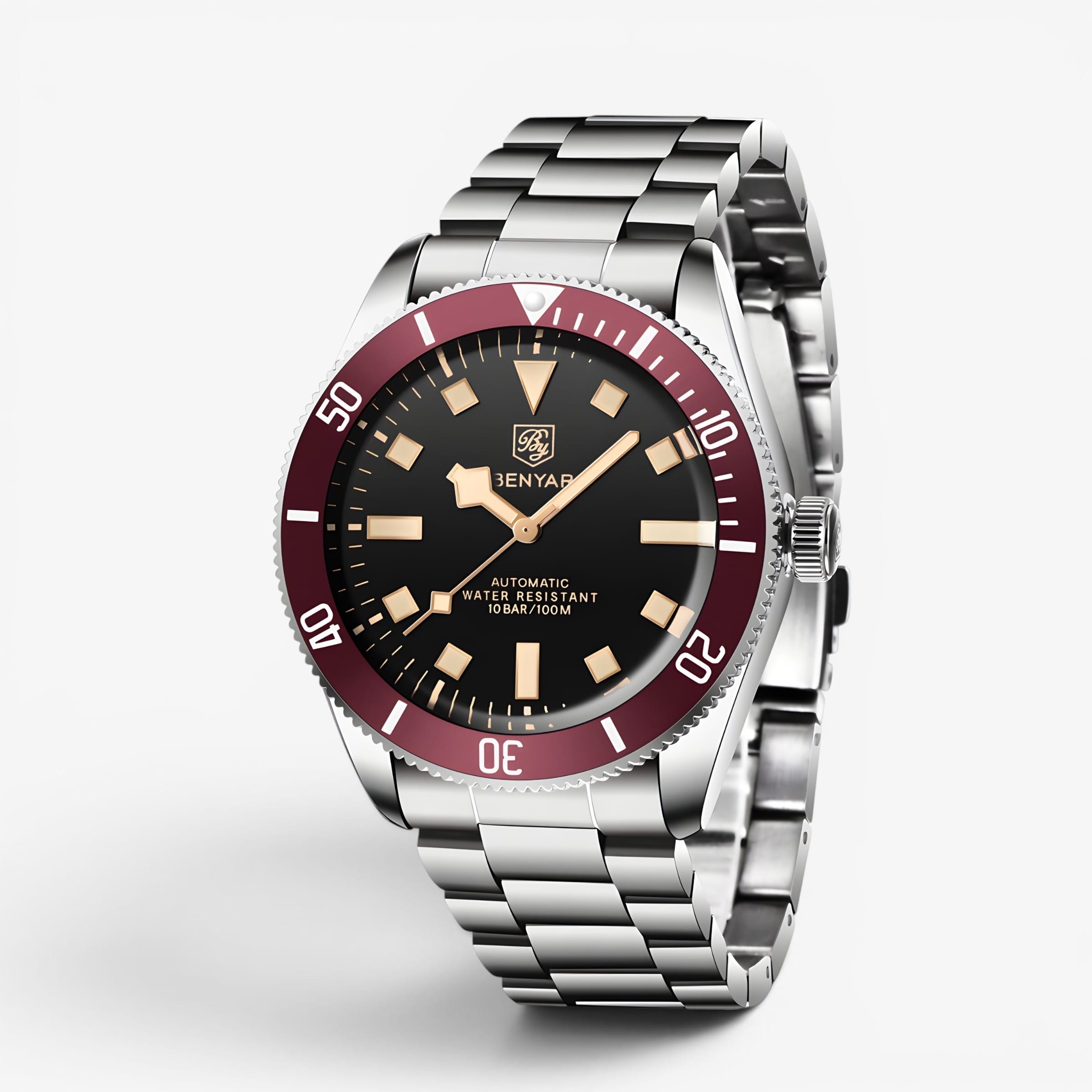 Muški Automatik Sat Benyar BB58 - Red