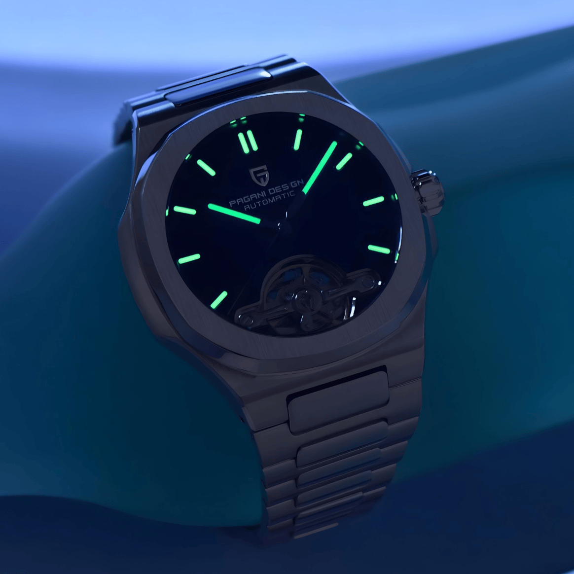 Muški Automatik Sat Pagani Design PD-YS025 - Business Brown