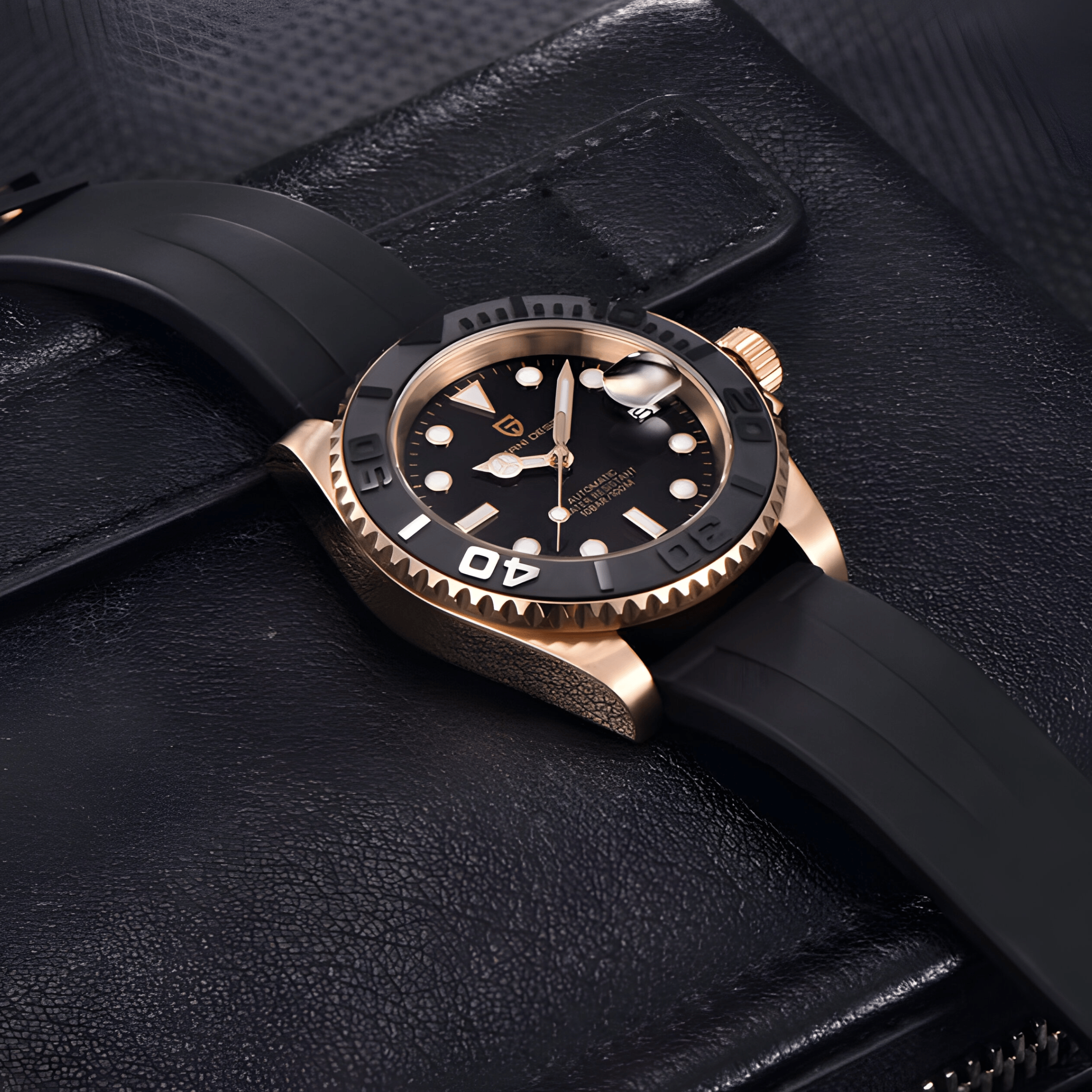 Pagani Design PD1651 automatik sa rose gold kućištem na studijskoj pozadini