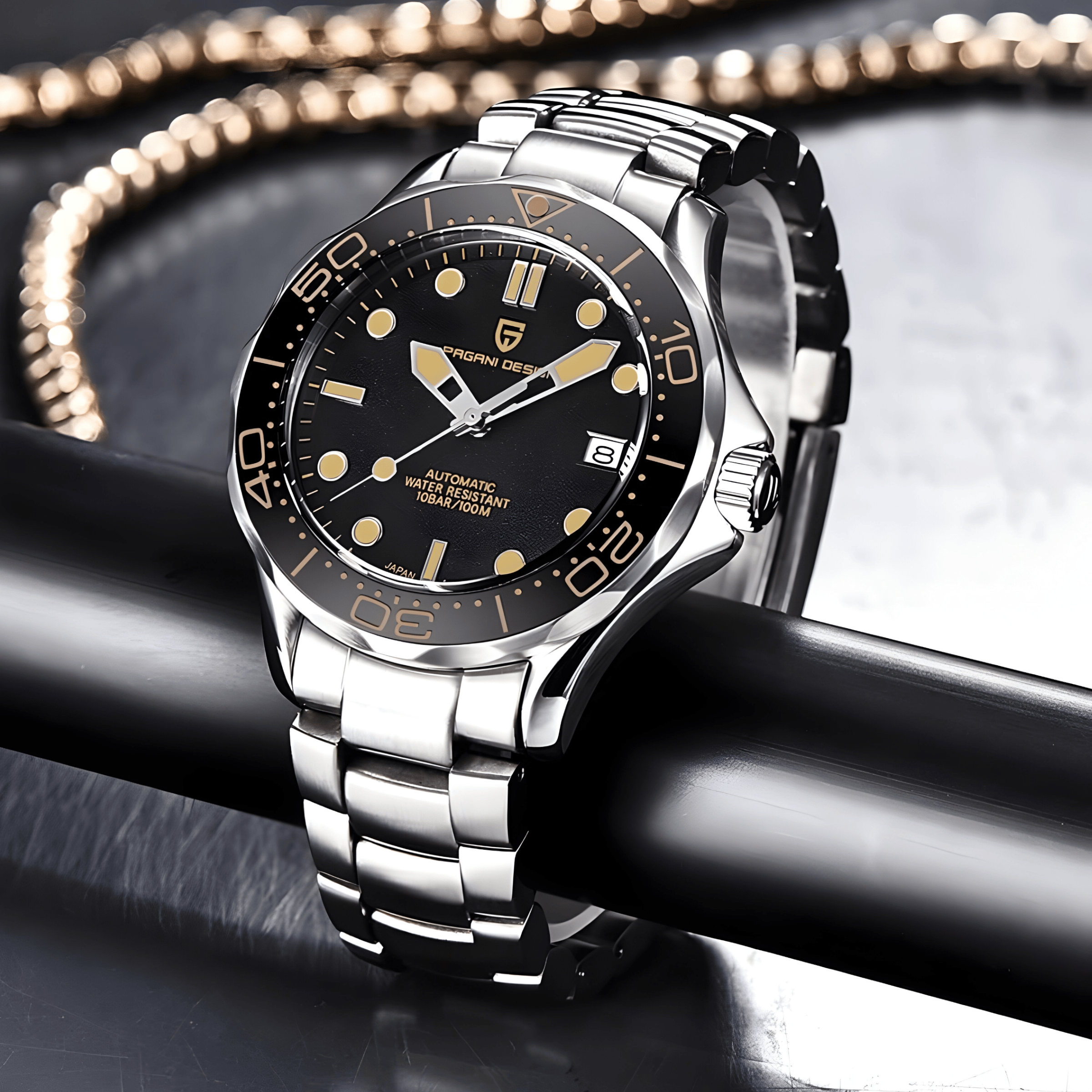 Muski Automatik Sat Pagani Design PD1667 - Seamaster 007