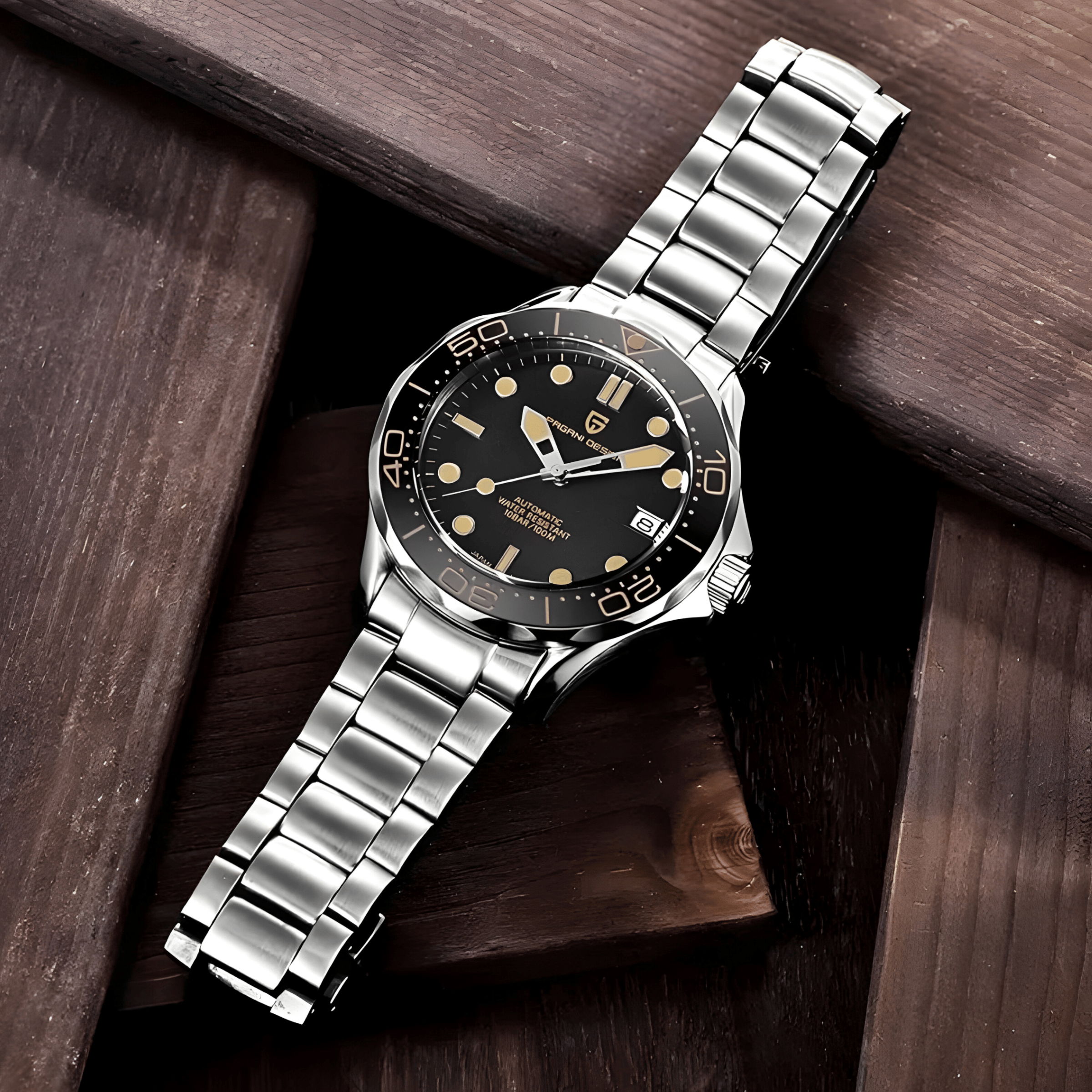 Muski Automatik Sat Pagani Design PD1667 - Seamaster 007