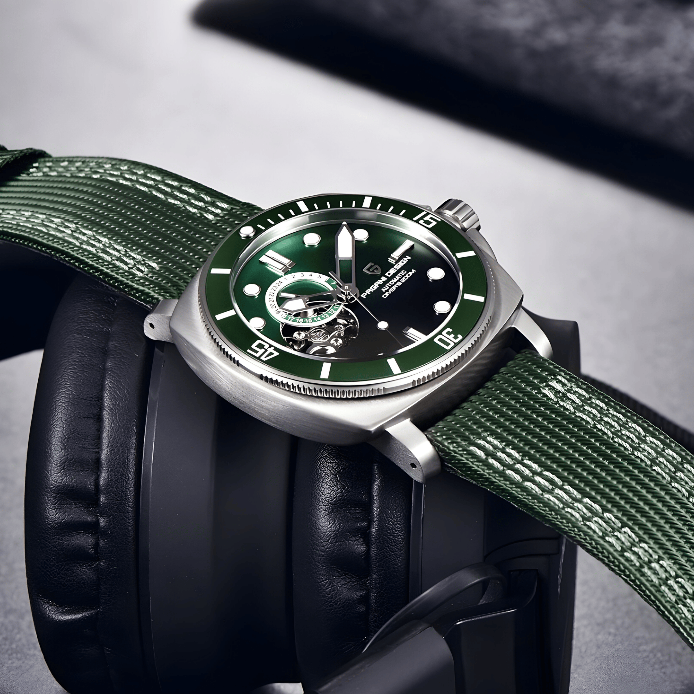 Muški Automatik Sat Pagani Design PD1736 - Green