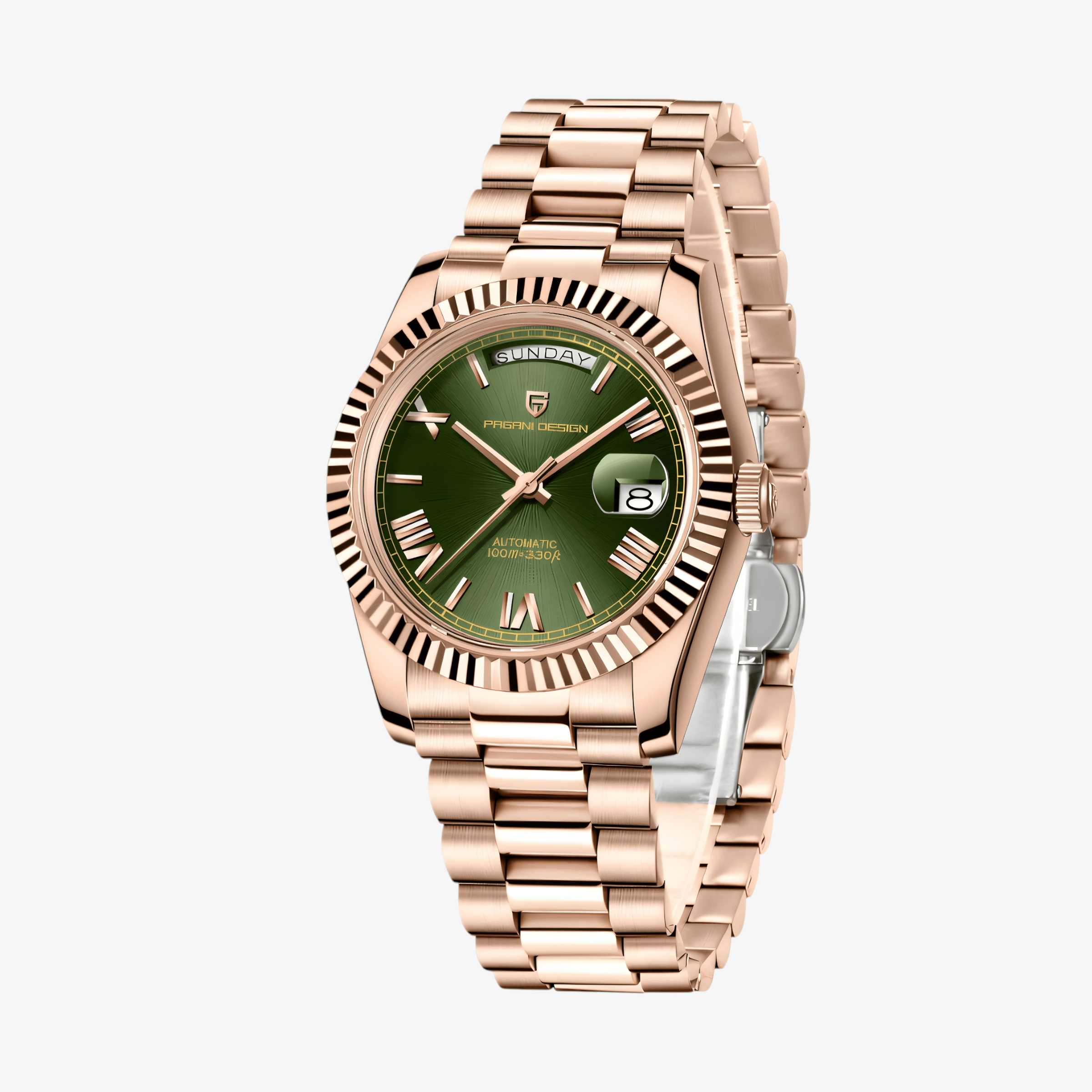 Muški Automatik Sat Pagani Design PD1752 - Olive