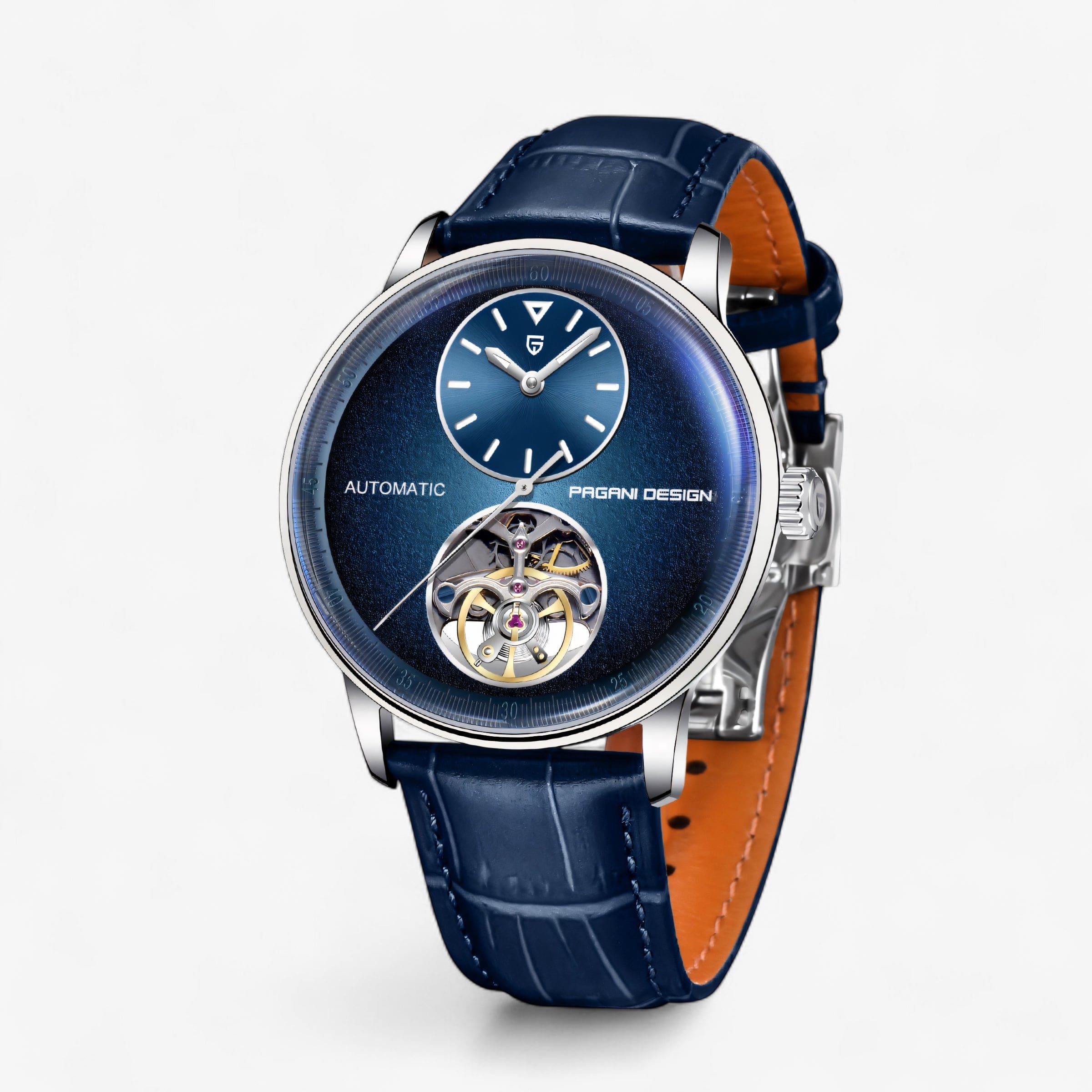 Muški Automatik Sat Pagani Design PD1796 - Blue Vision