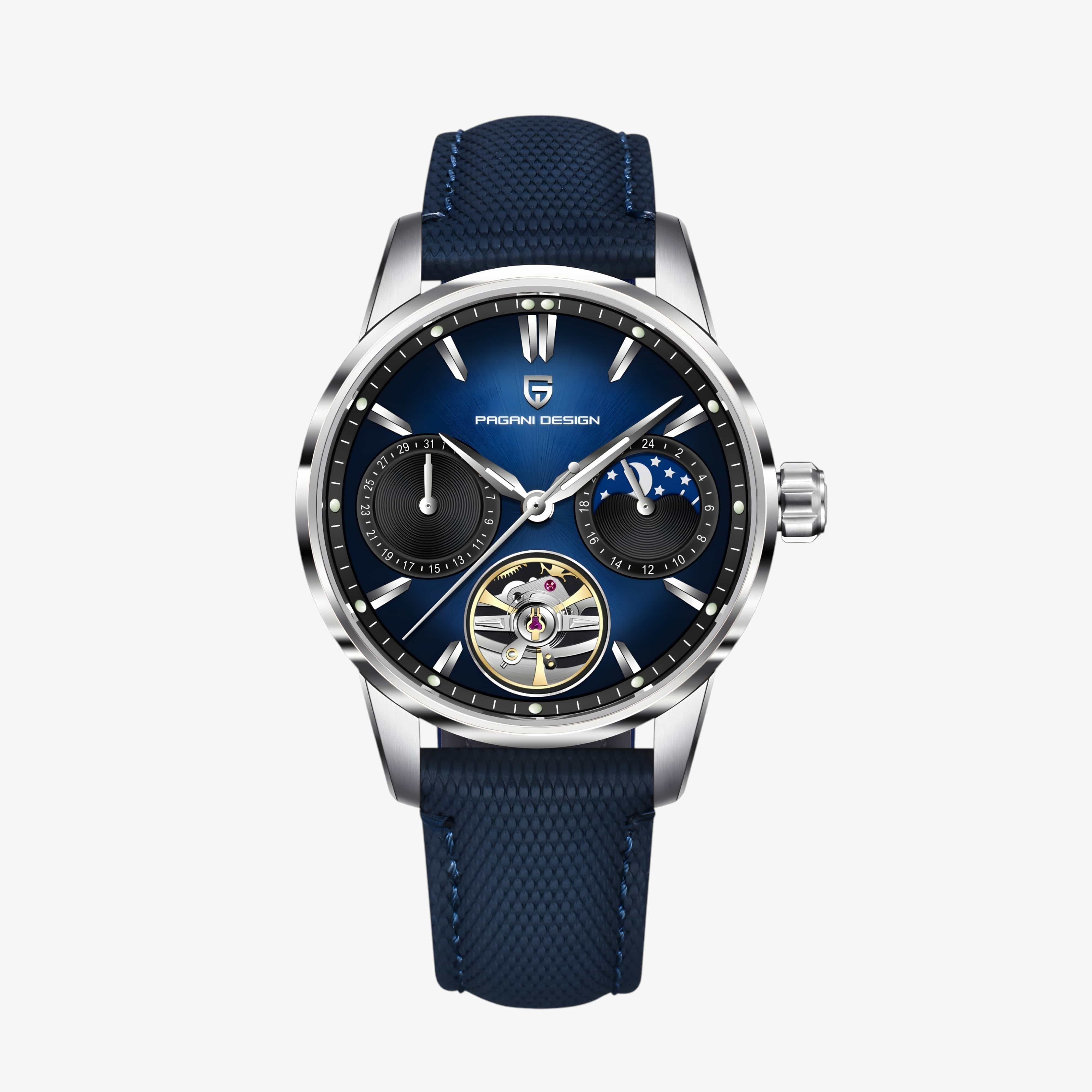 Muški Automatik Sat Pagani Desing PD-YS021 - Blue