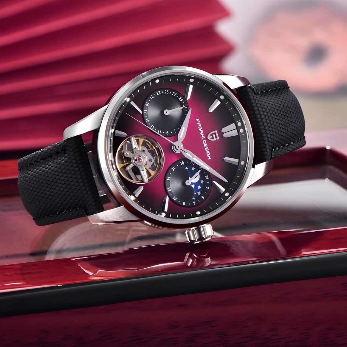 Muški Automatik Sat Pagani Desing PD-YS021 - Purple
