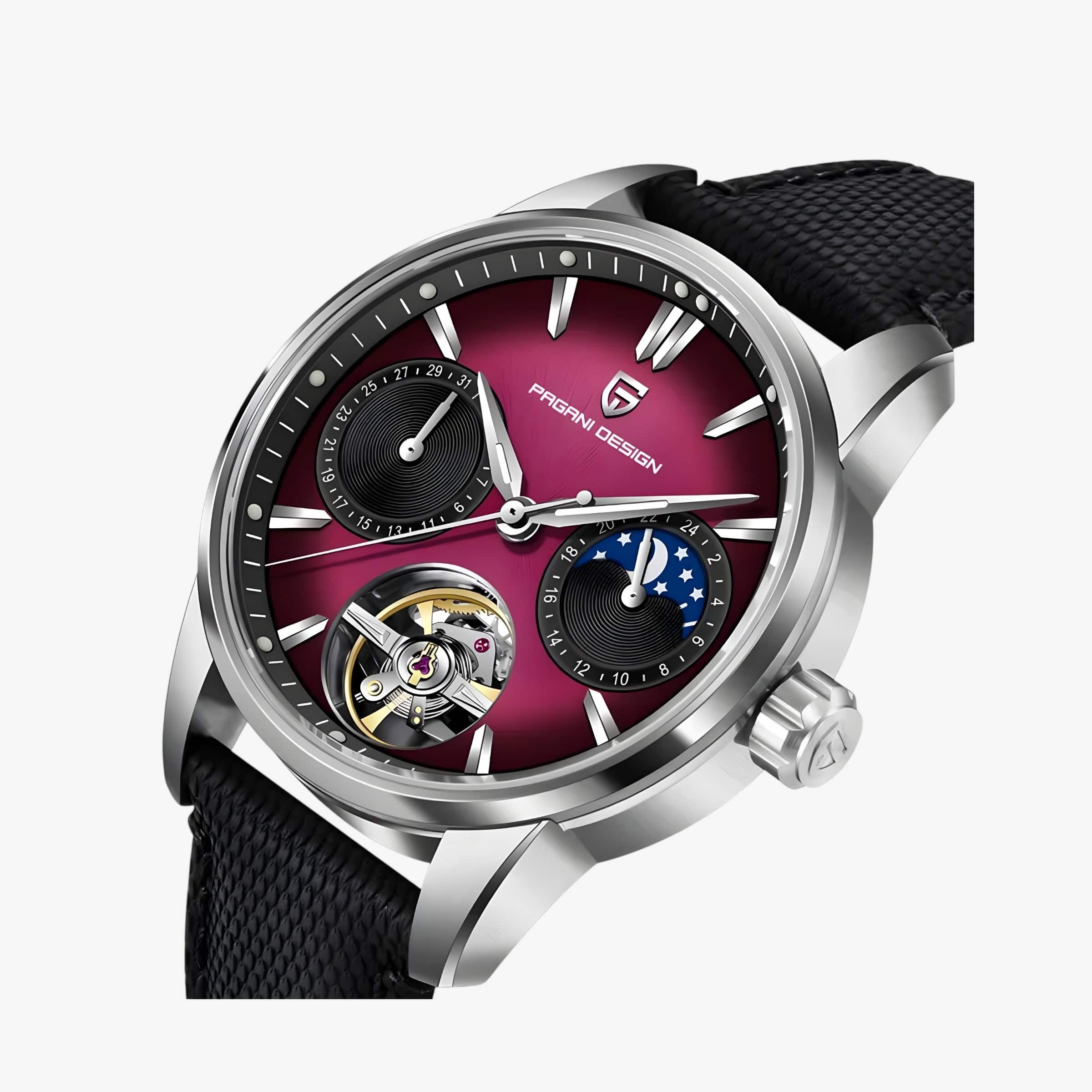 Muški Automatik Sat Pagani Desing PD-YS021 - Purple
