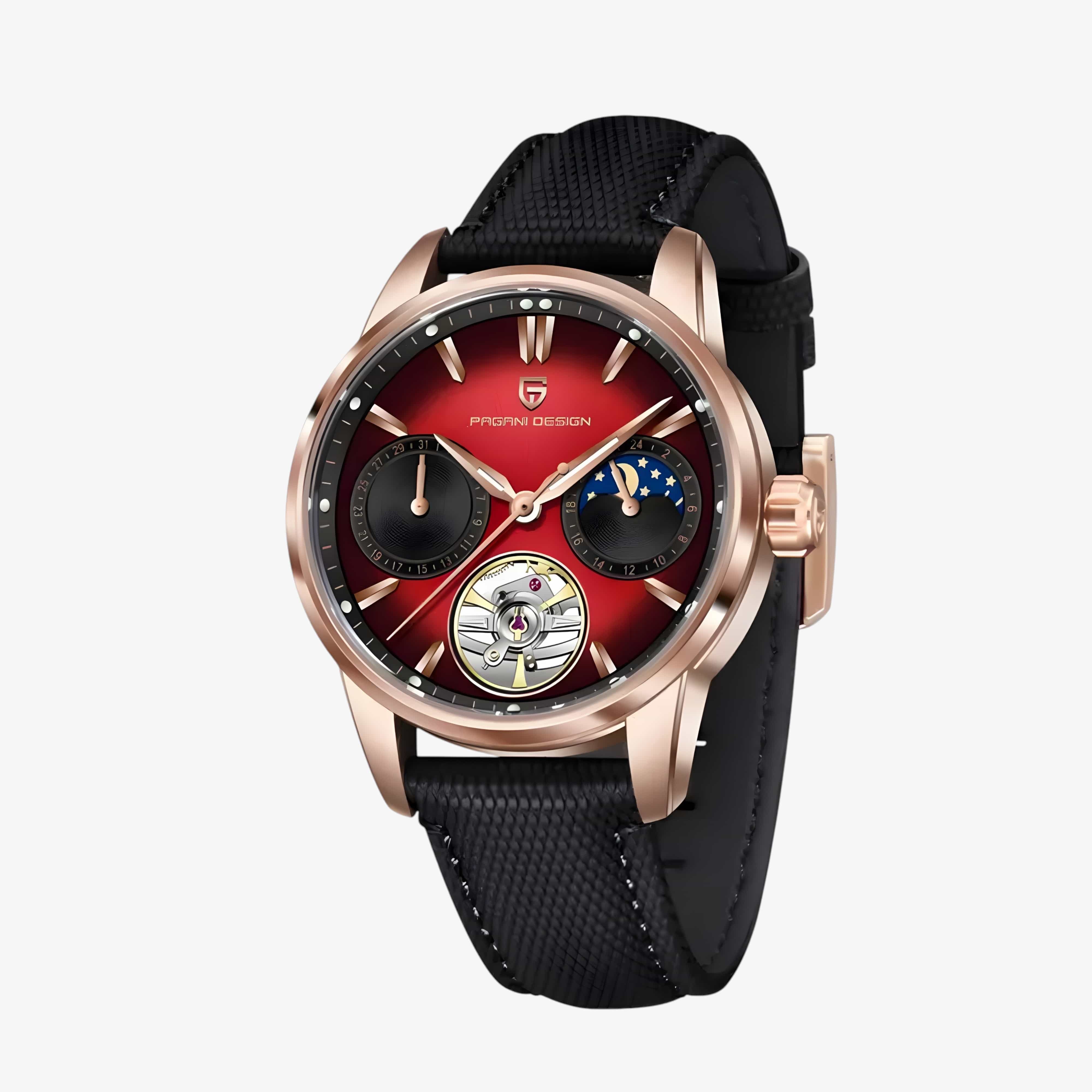 Muški Automatik Sat Pagani Desing PD-YS021 - Red