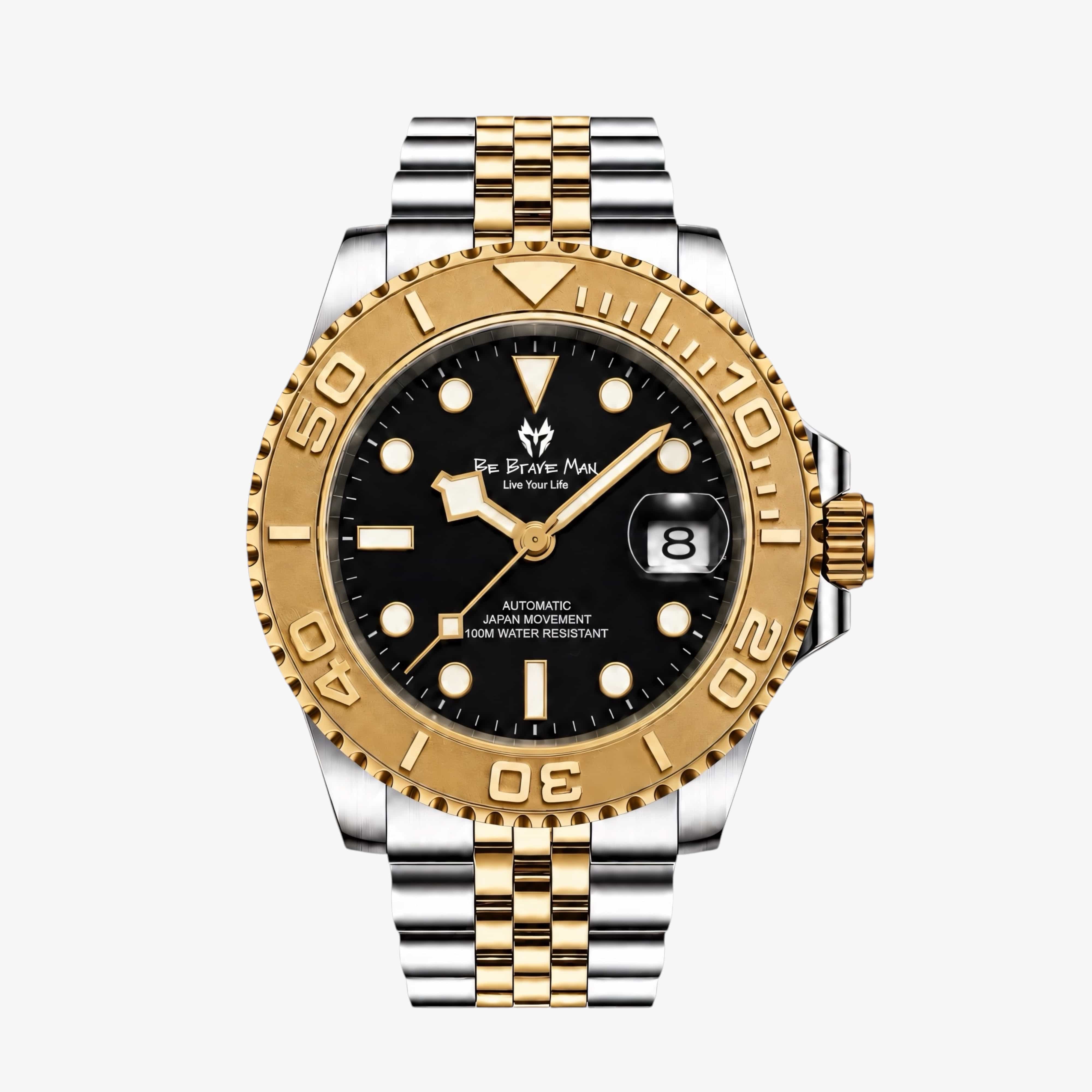 Muški Automatski Sat BBM Explorer One - Gold