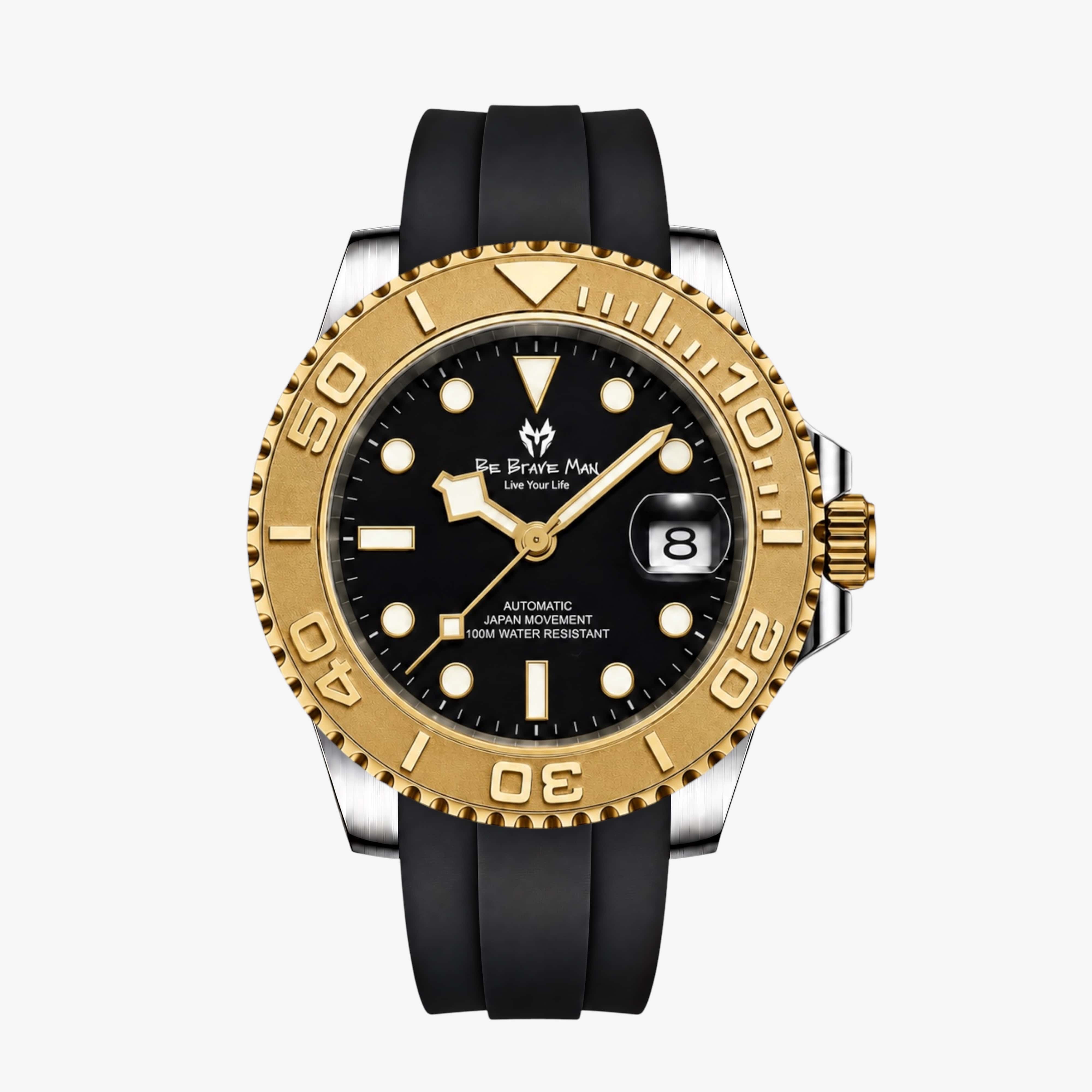 Muški Automatski Sat BBM Explorer One - Gold