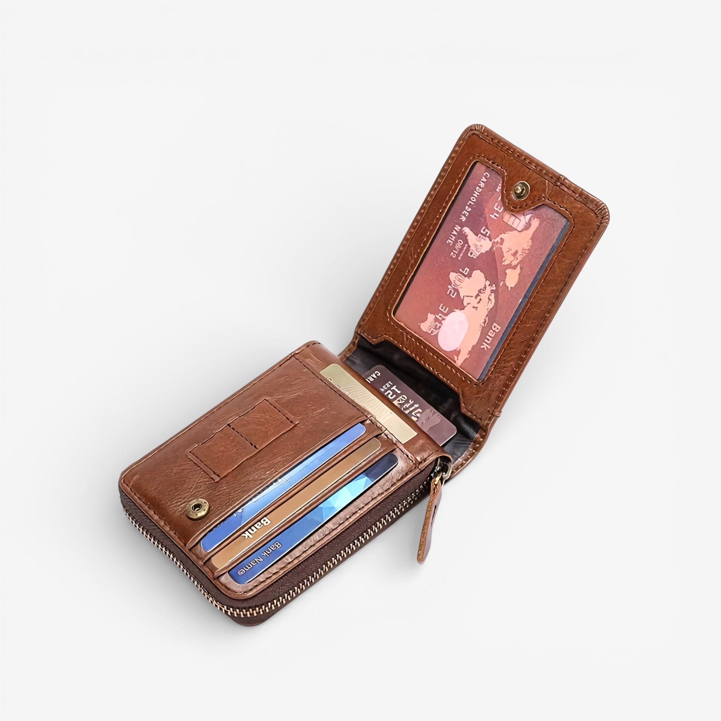 Muski kozni novcanik braon boja