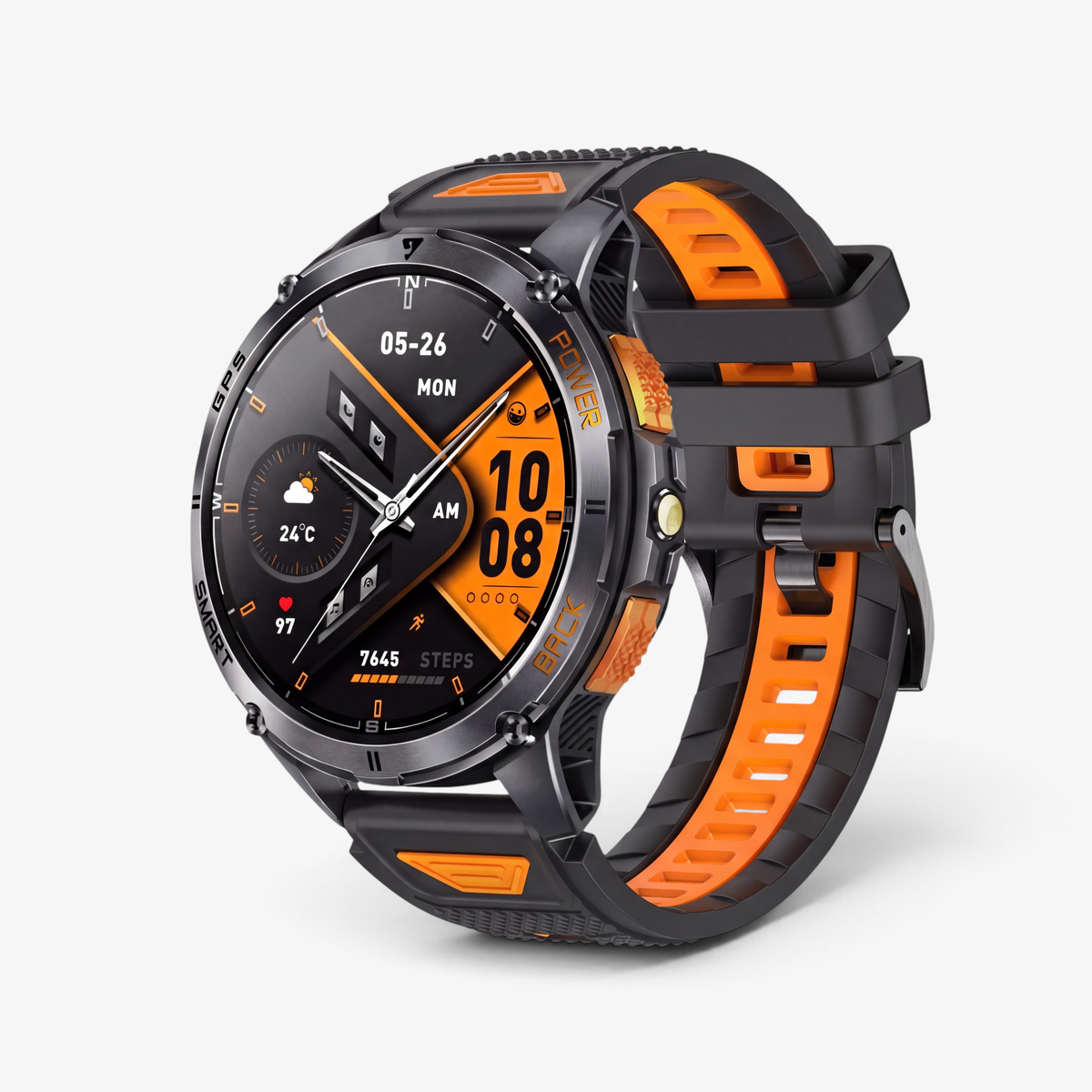 Muški Pametni Sat - G90 Orange/Black