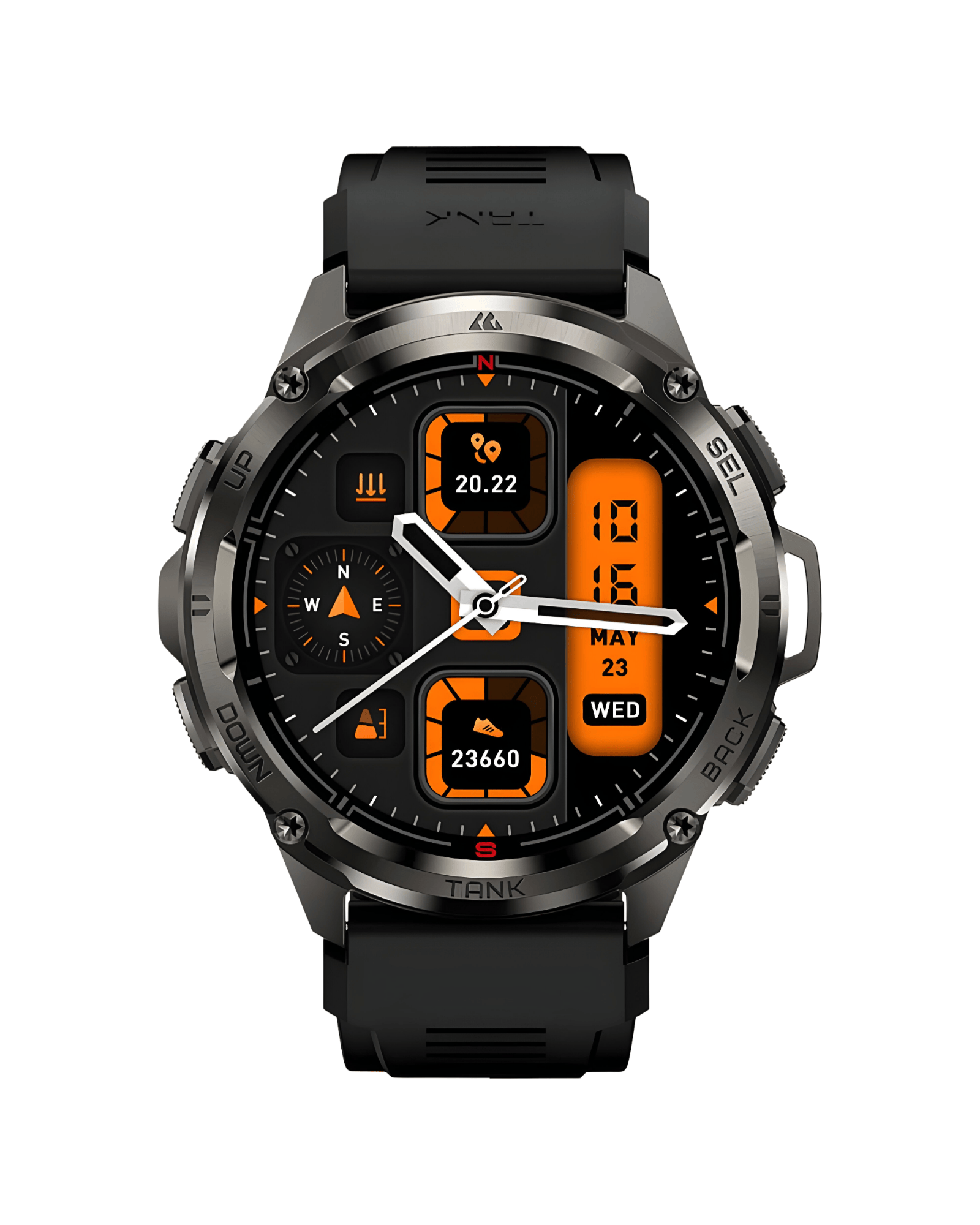 Muški Pametni Sat - Kospet Tank T3 Ultra Black