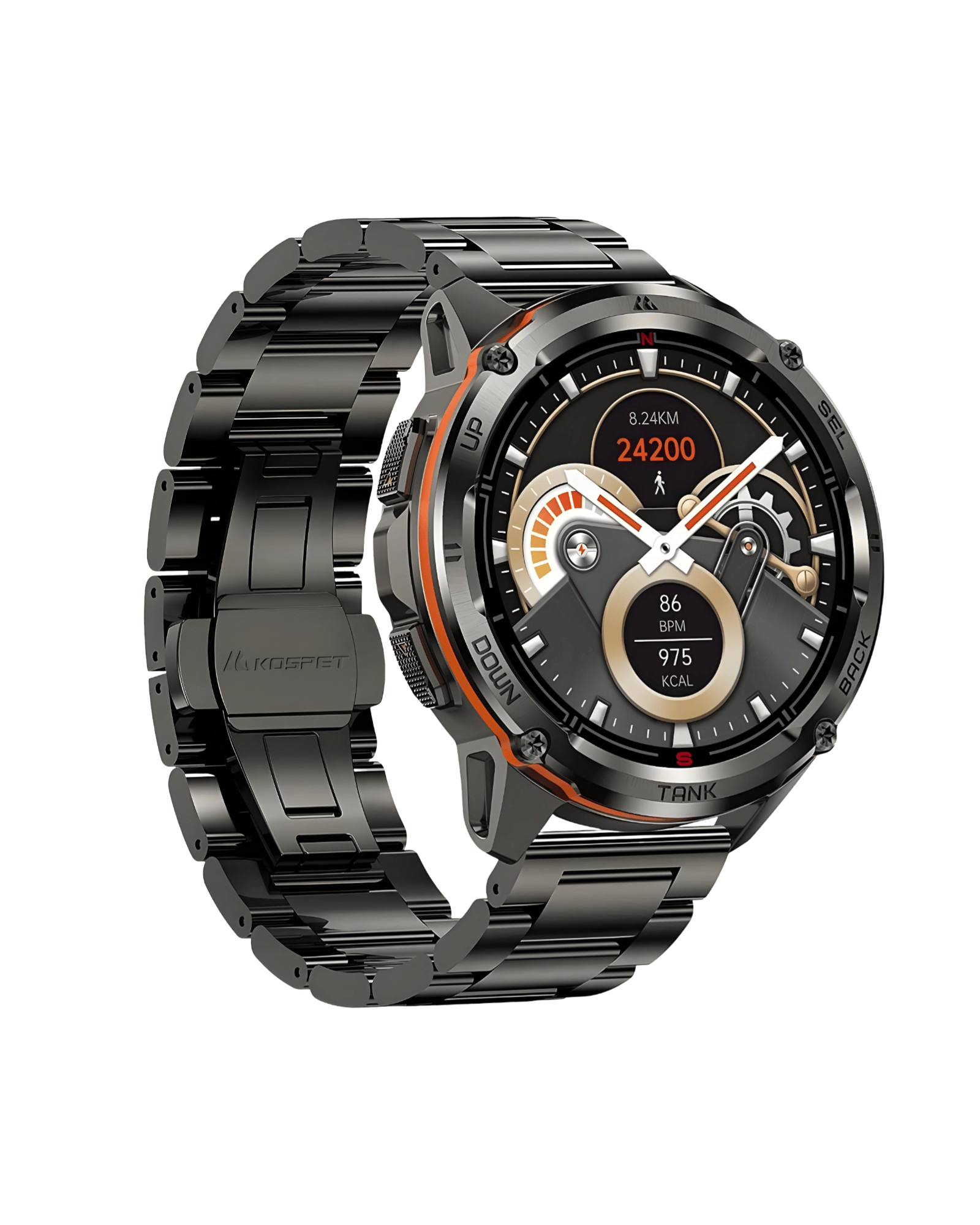 Muški Pametni Sat - Kospet Tank T3 Ultra Black