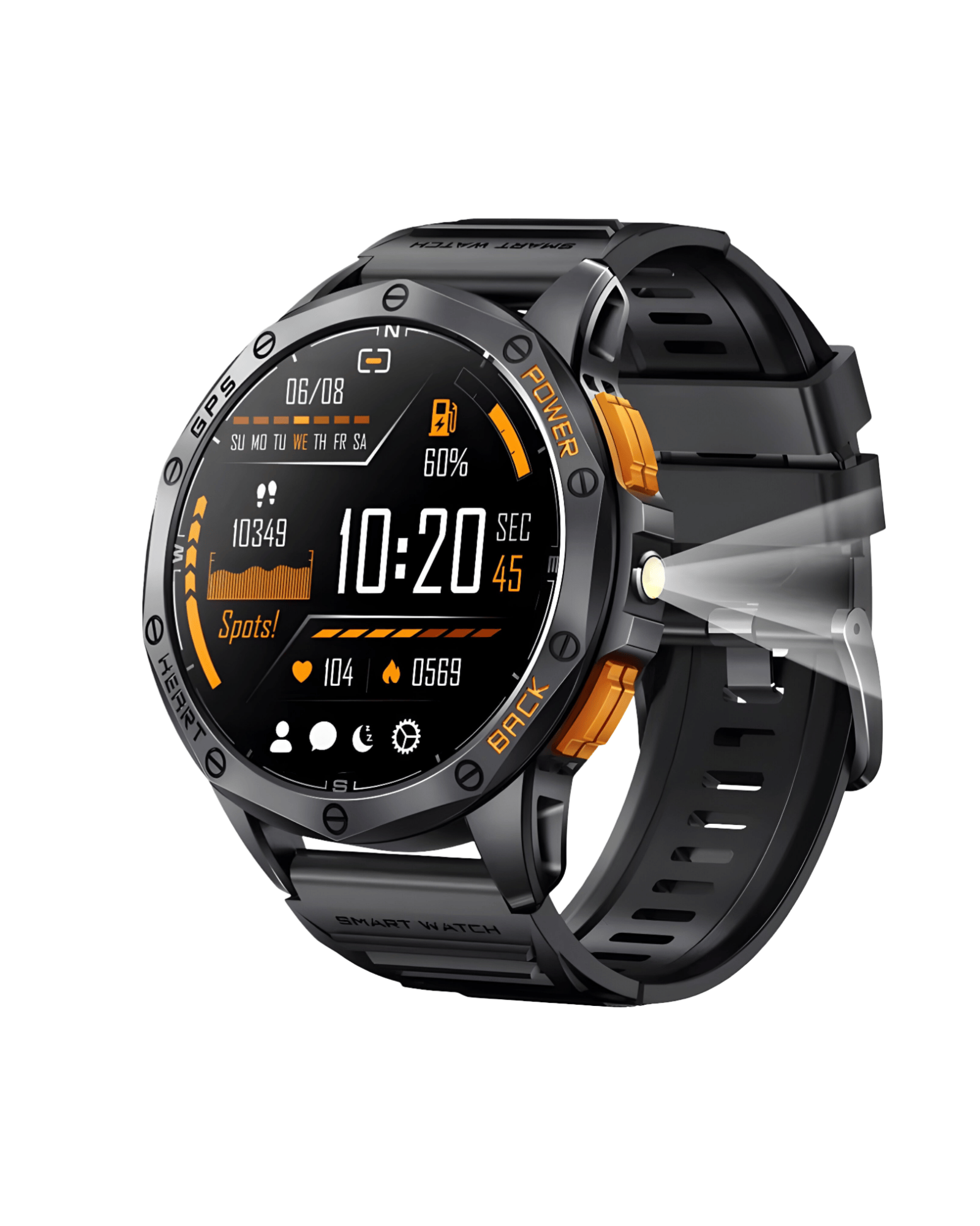 Muški Pametni Sat - Military K67 Black