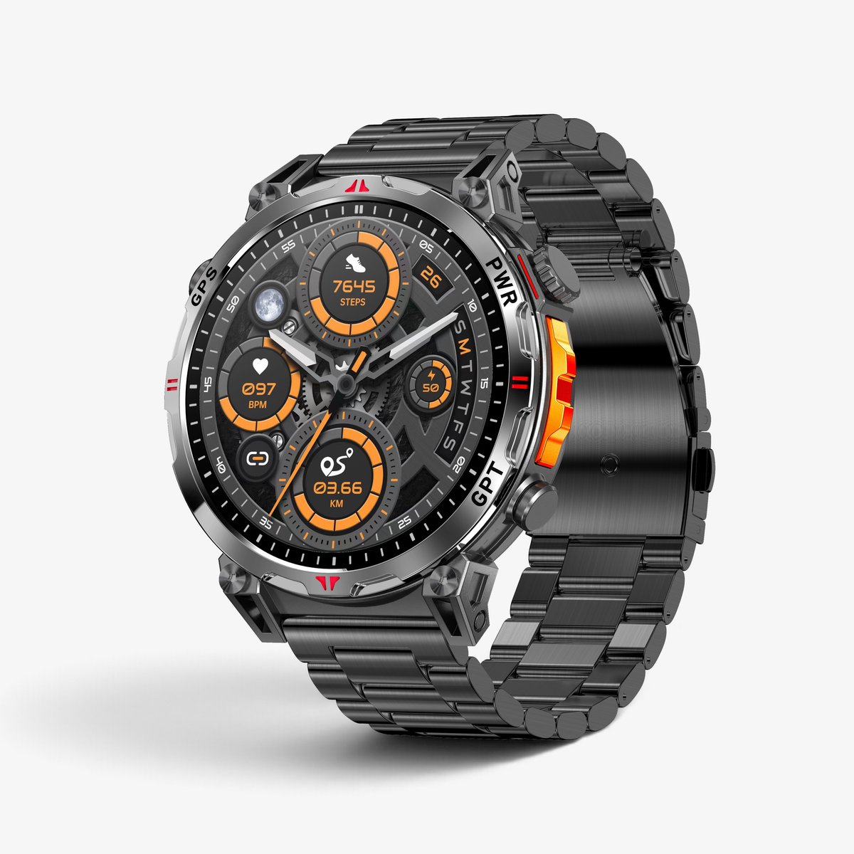 Muški Pametni Sat Military KC93 - Black
