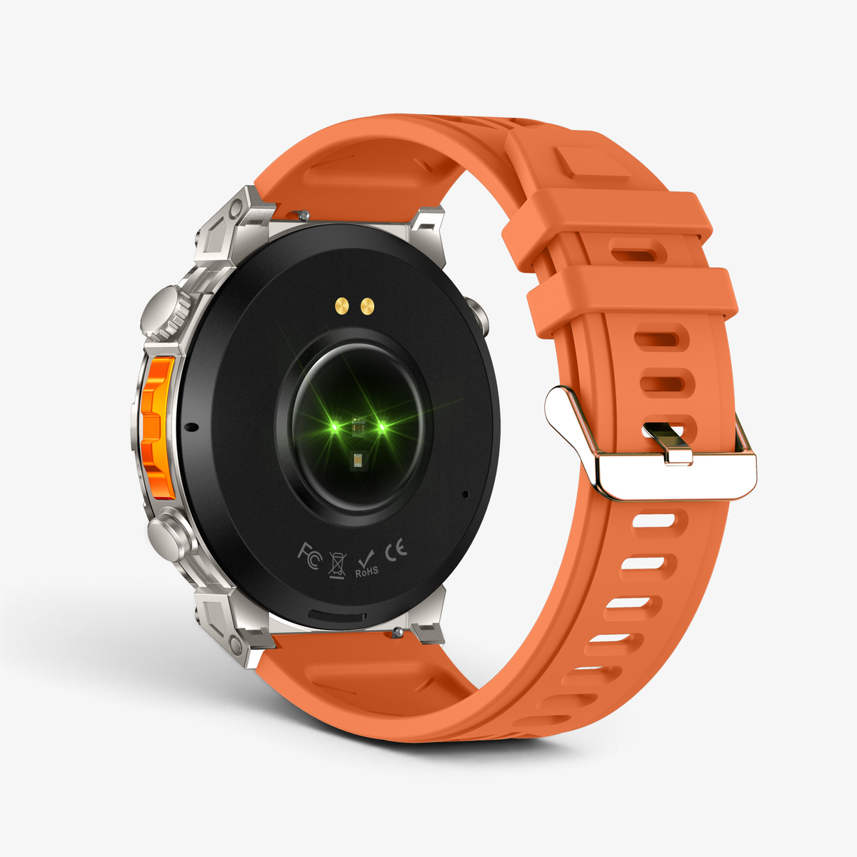 Muški Pametni Sat Military KC93 - Silver/Orange