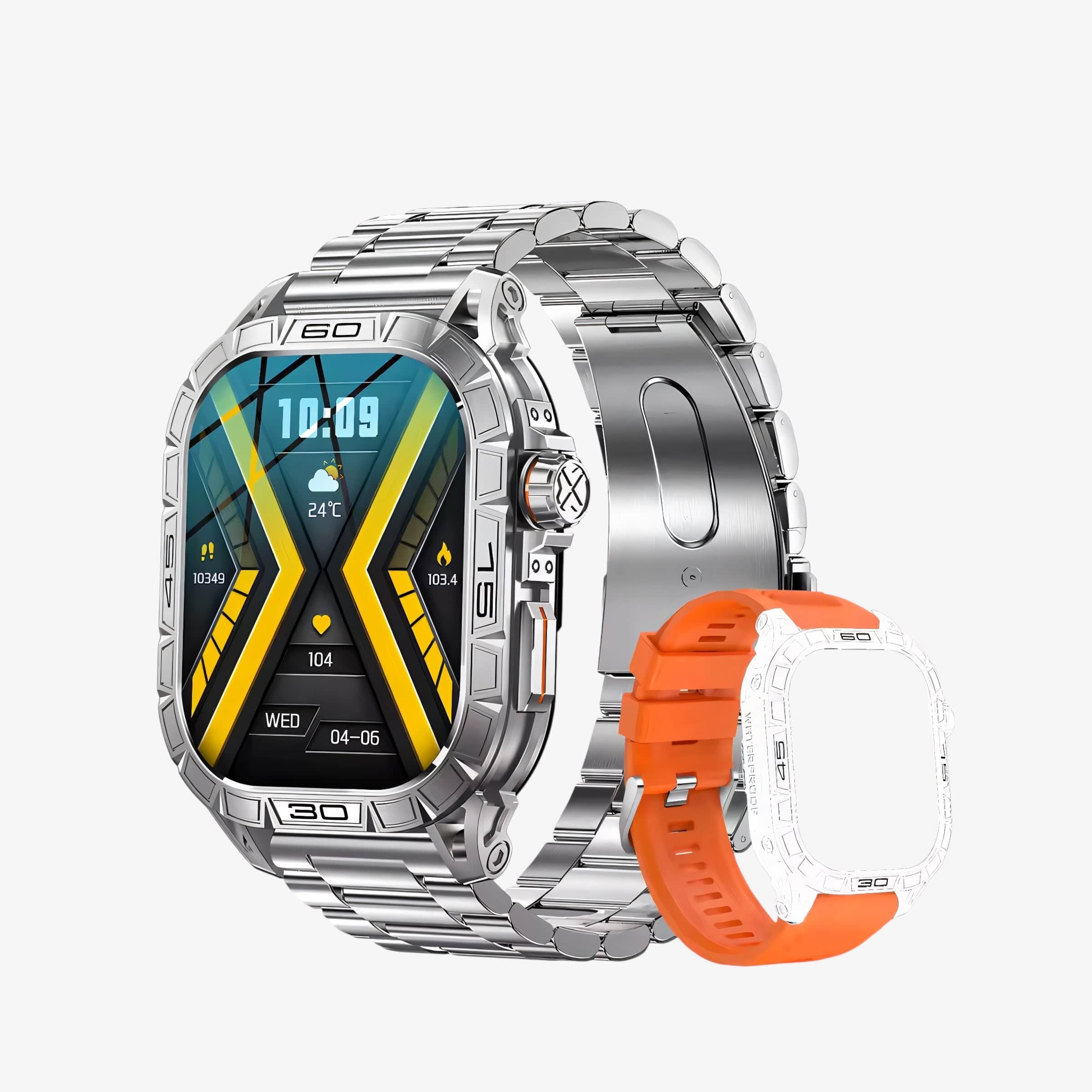 Muski pametni sat Military Panter V Orange