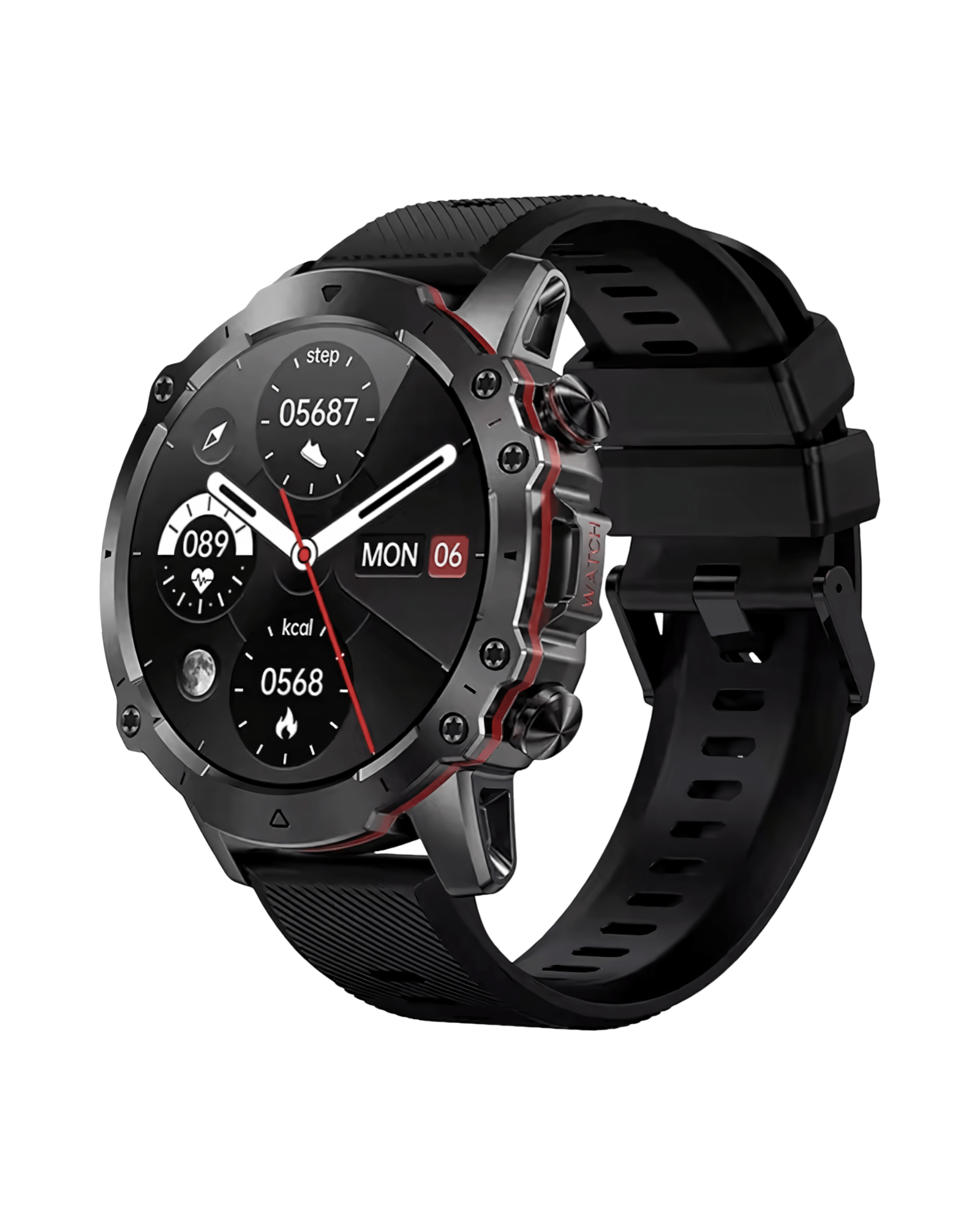 Muški Pametni Sat - Military ST1 Metal Black