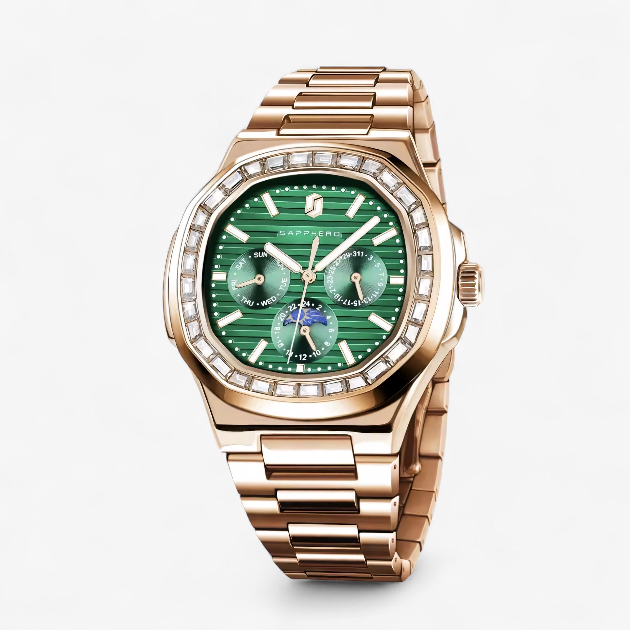 Muški Poslovni Sat SAPPHERO SO2201 - Green