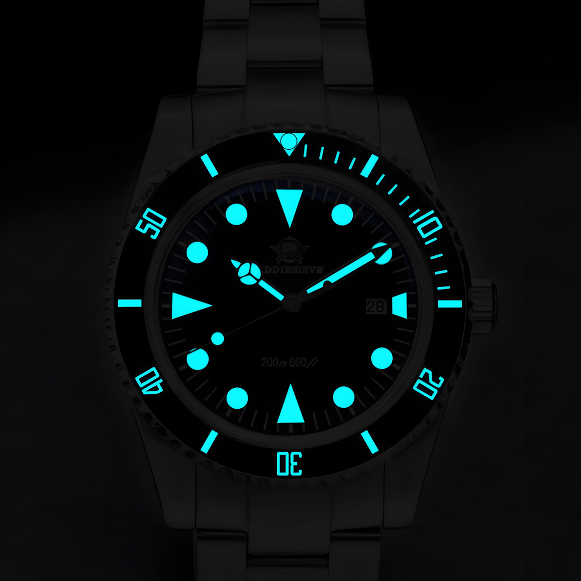 Muški Ronilački Sat ADDIESDIVE AD2068 - Blue