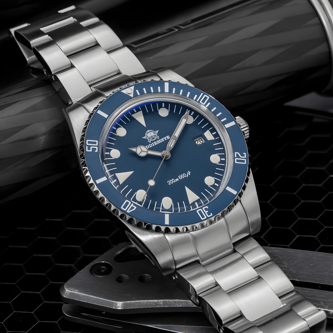 Muški Ronilački Sat ADDIESDIVE AD2068 - Blue