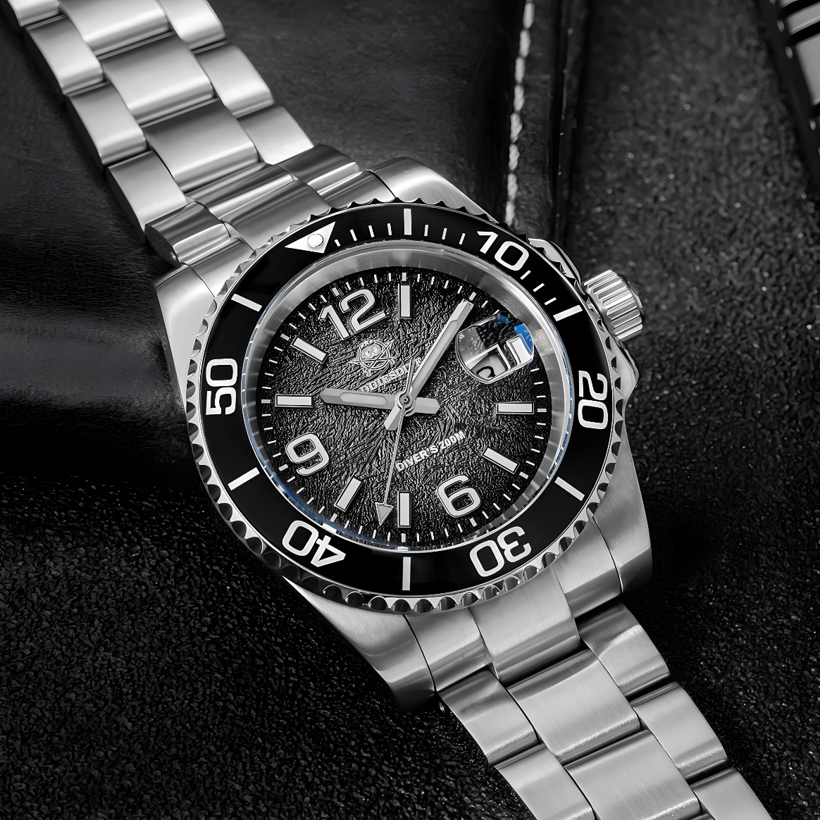 Muški Ronilački Sat ADDIESDIVE AD2513 - Black