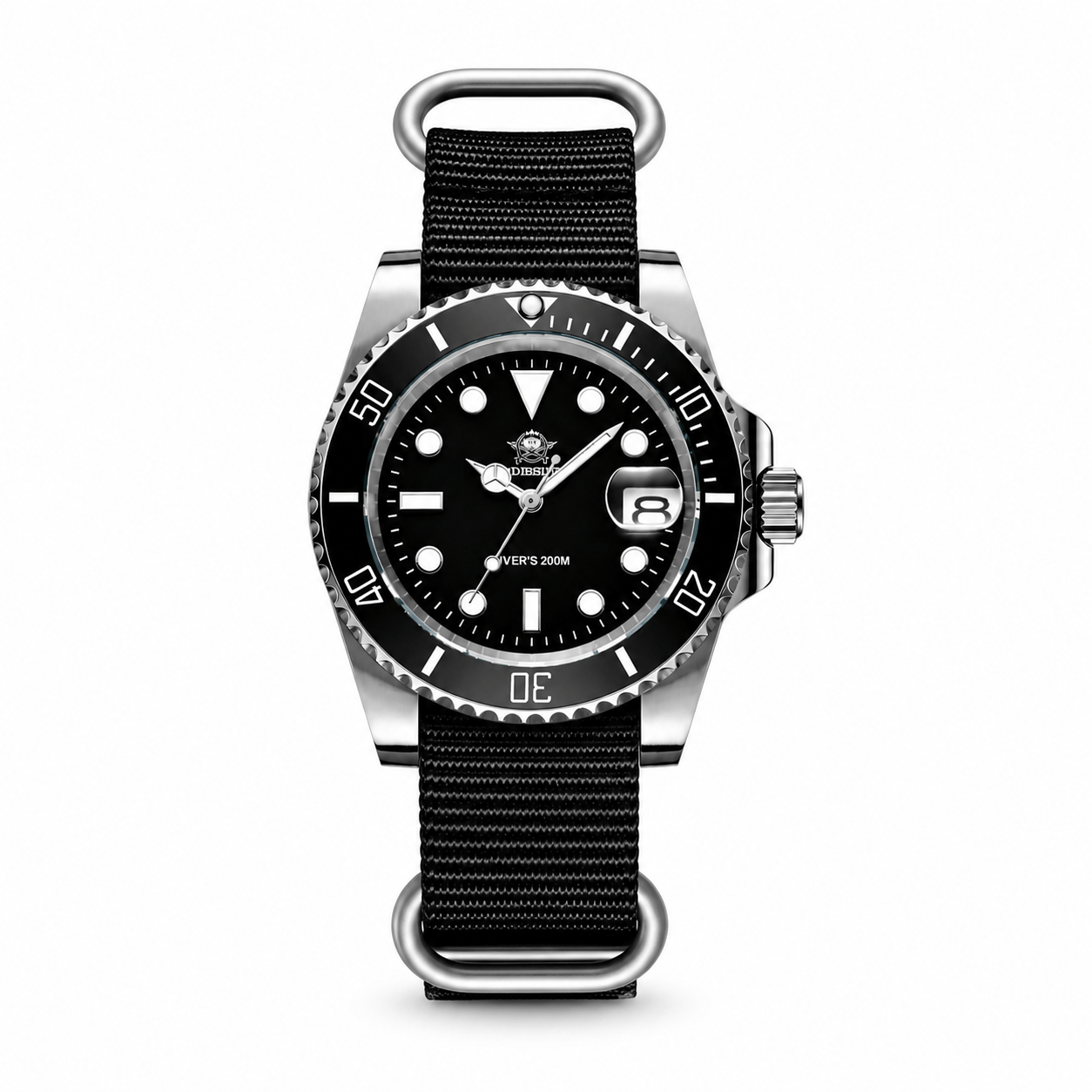 Muški Ronilački Sat ADDIESDIVE MY-H3 - Black Diver