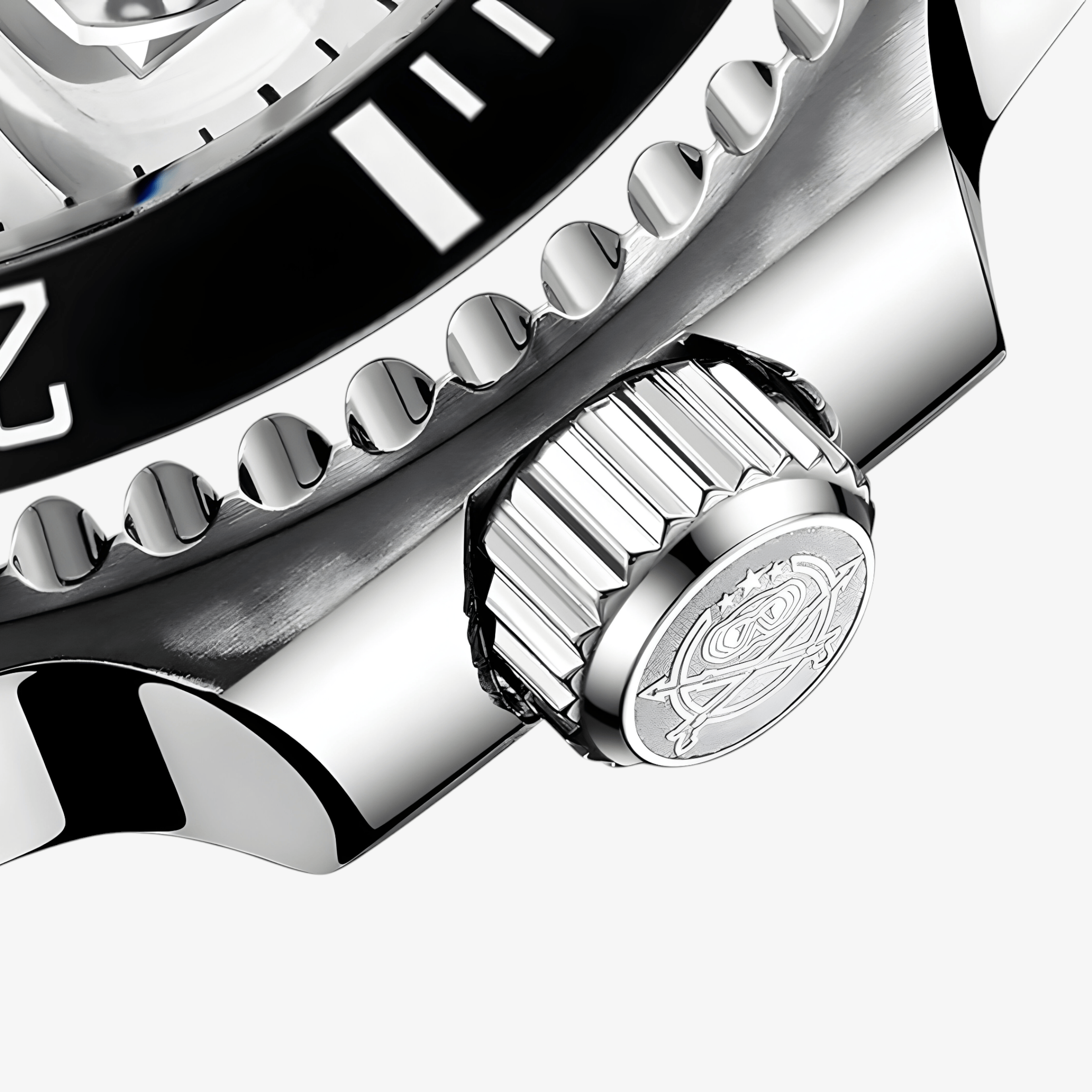 Krupni kadar krunice sata ADDIESDIVE MY-H3 sa ugraviranim logom brenda