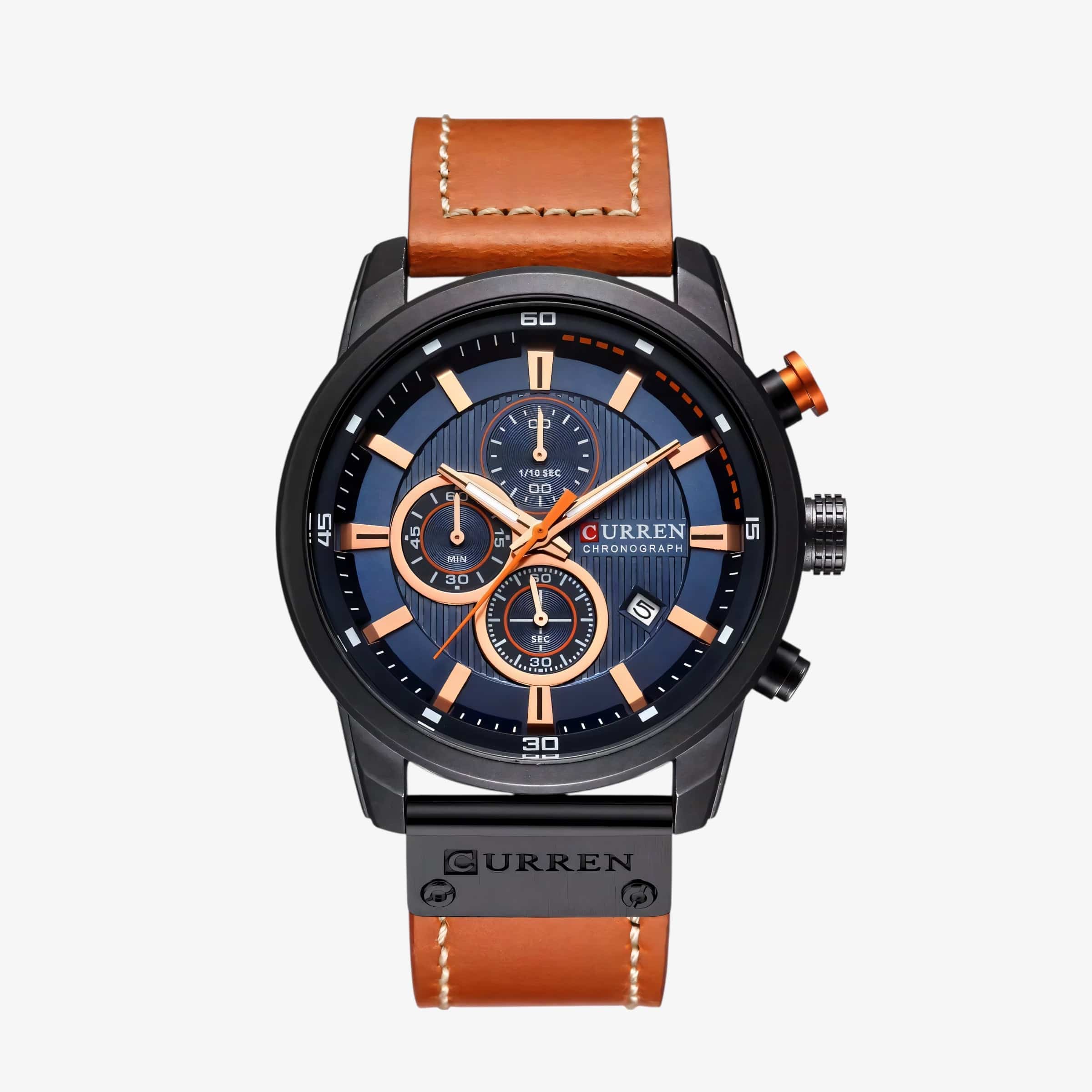 Muški sat Curren CR-8291 - Braon-Plava Boja