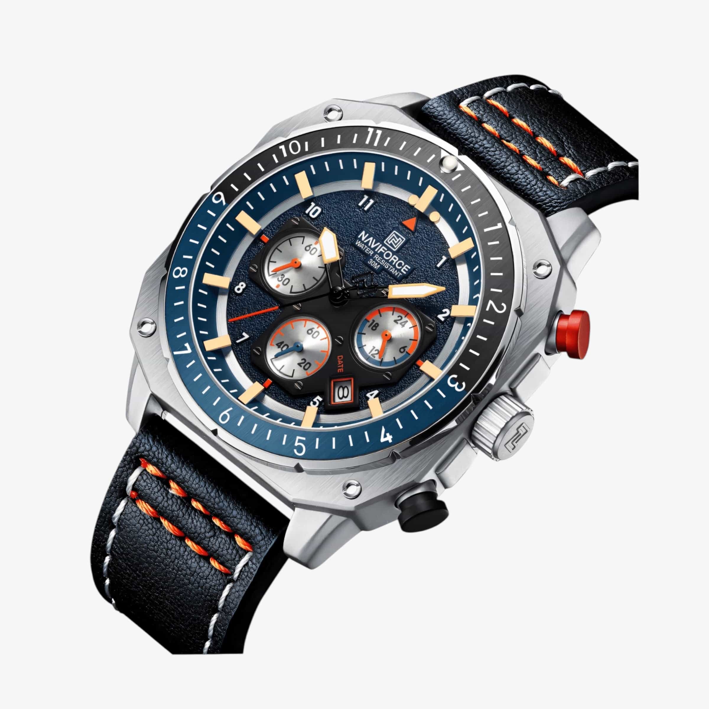 Muški Sat NaviForce NF8057 Pilot’s - Plava Boja