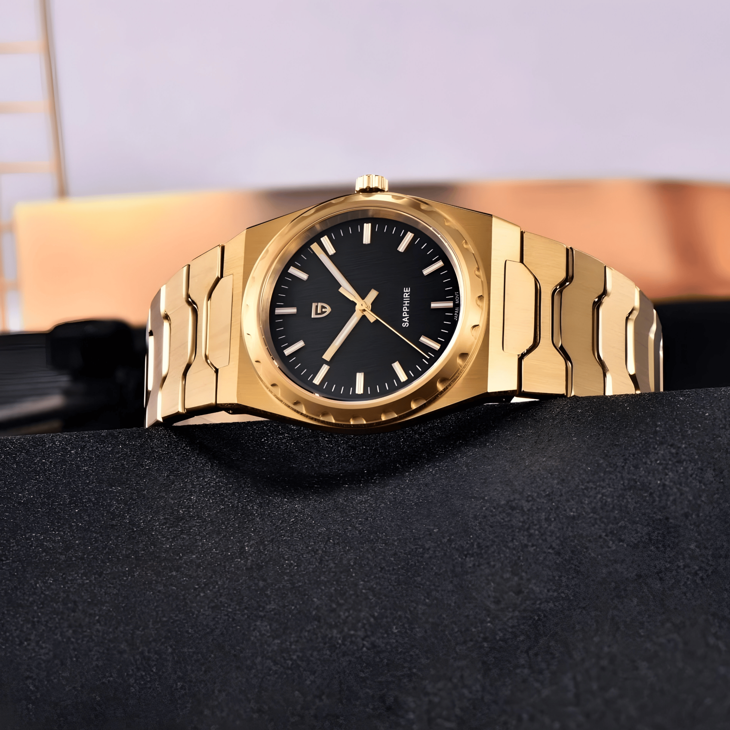 Muški Sat Pagani Design PD-YS020 Explorer - Gold/Black