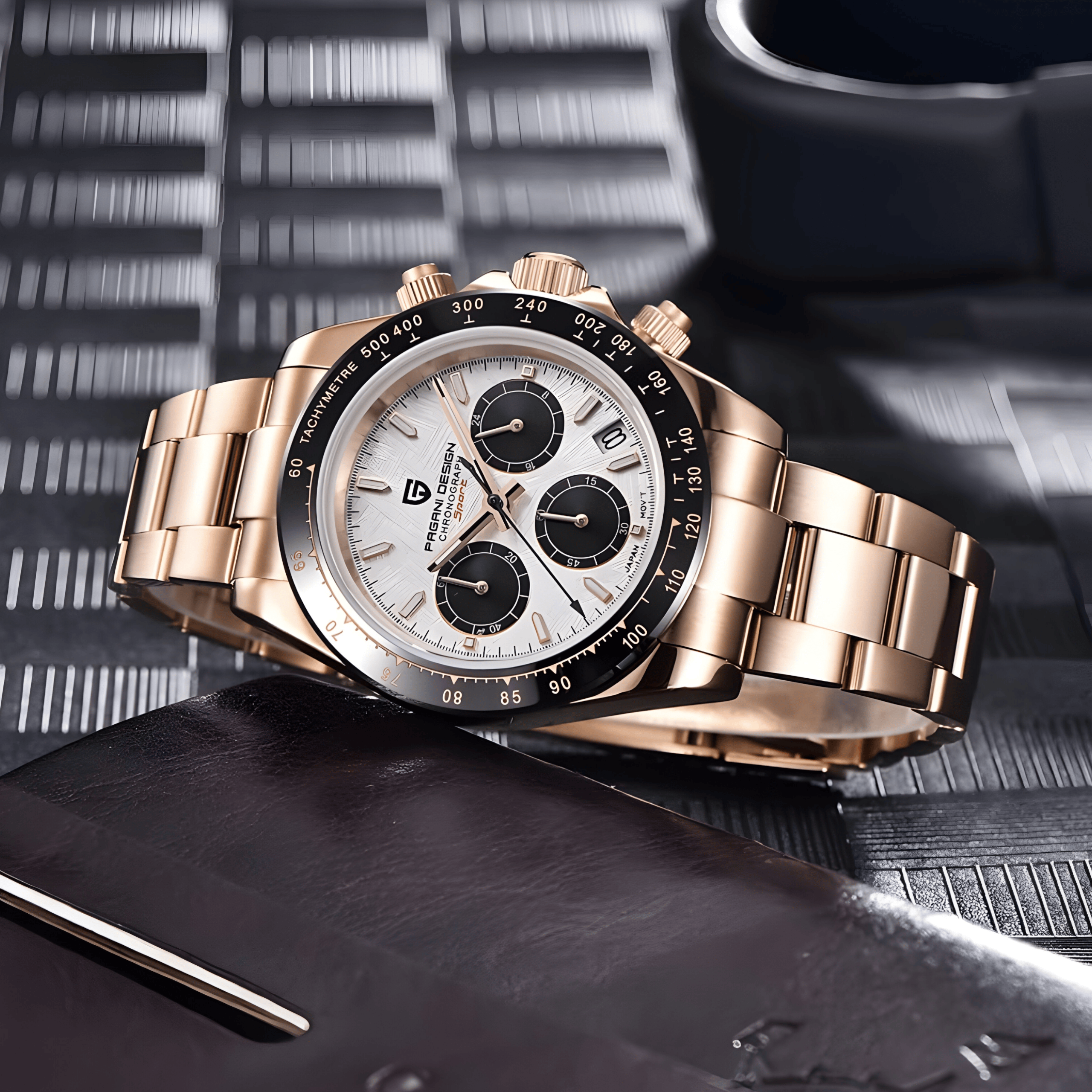 Muški Sat Pagani Design PD1644 Daytona - Gold