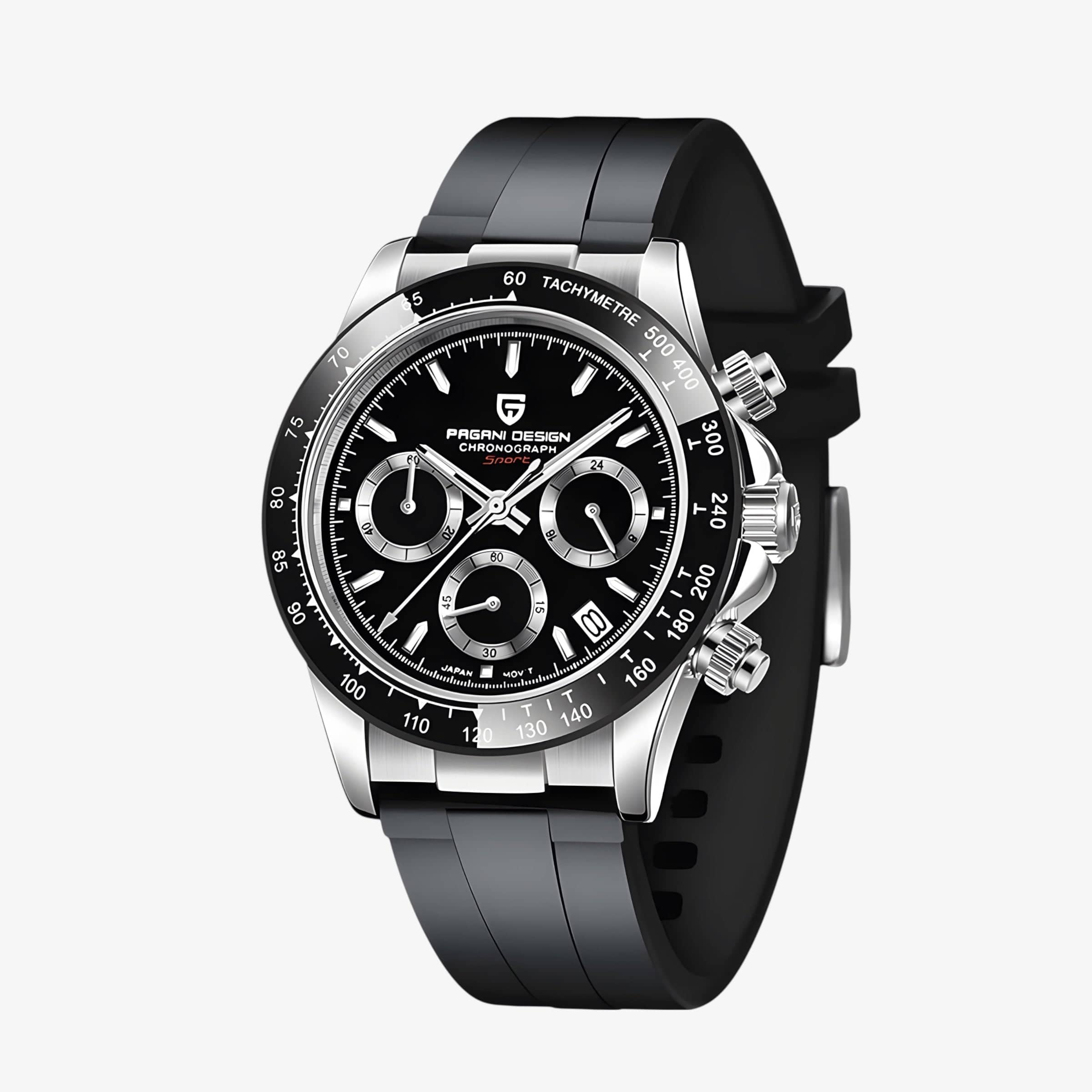 Muški Sat Pagani Design PD1664 Daytona - Black