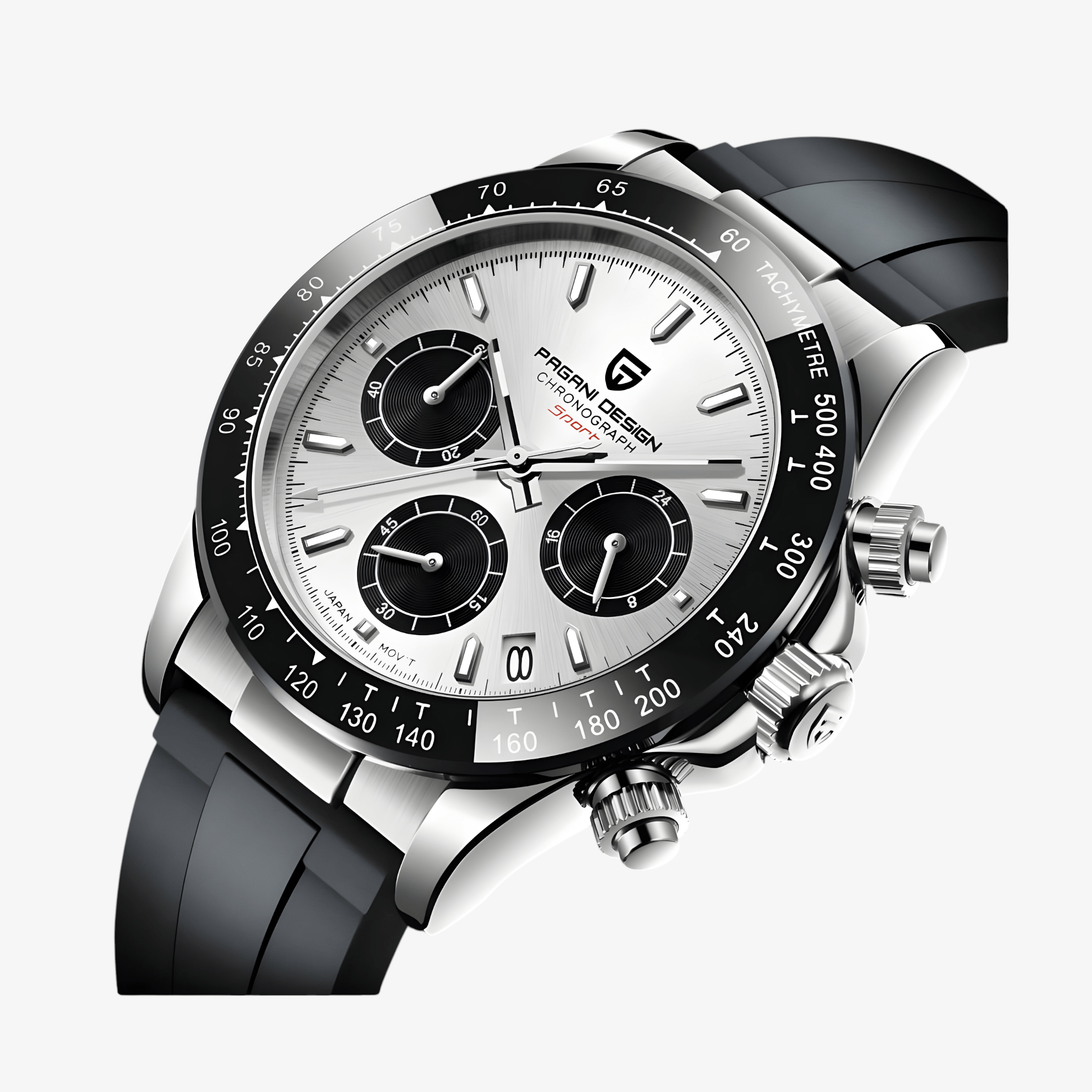 Muški Sat Pagani Design PD1664 Daytona - Silver