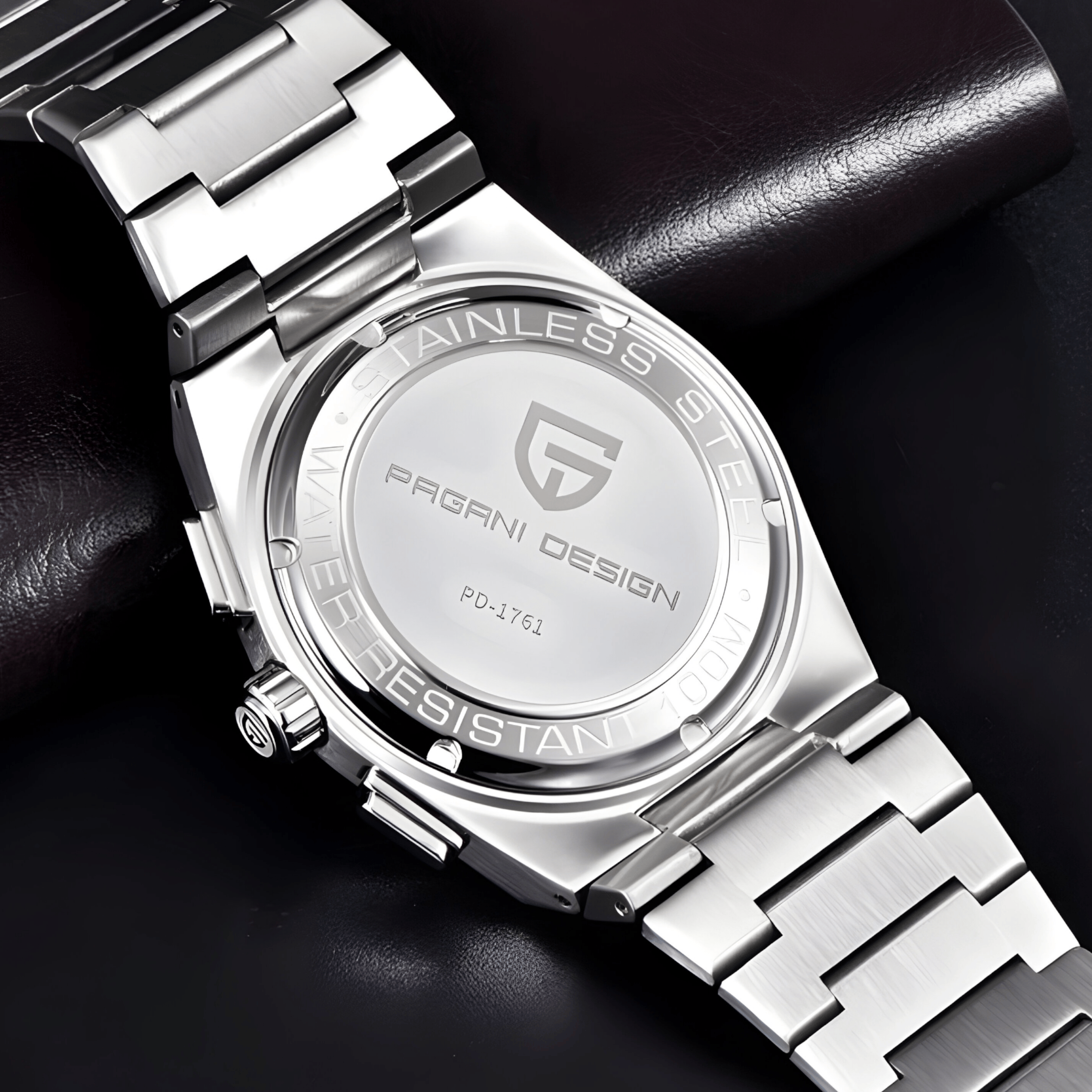 Muški Sat Pagani Design PD1761 PRX - Black Chronograph