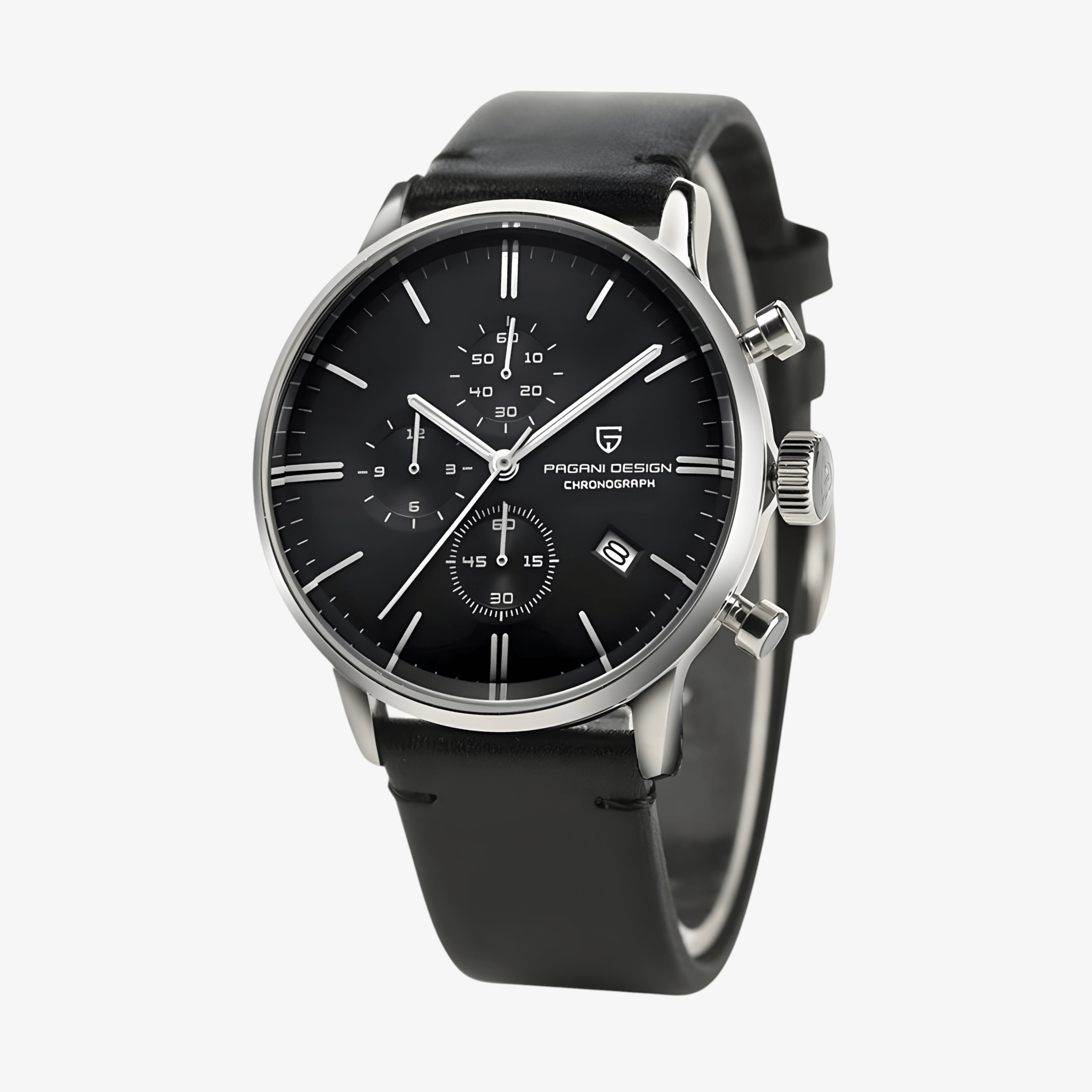 Muški Sat Pagani Design PD2720 Flight Chronograph - Black