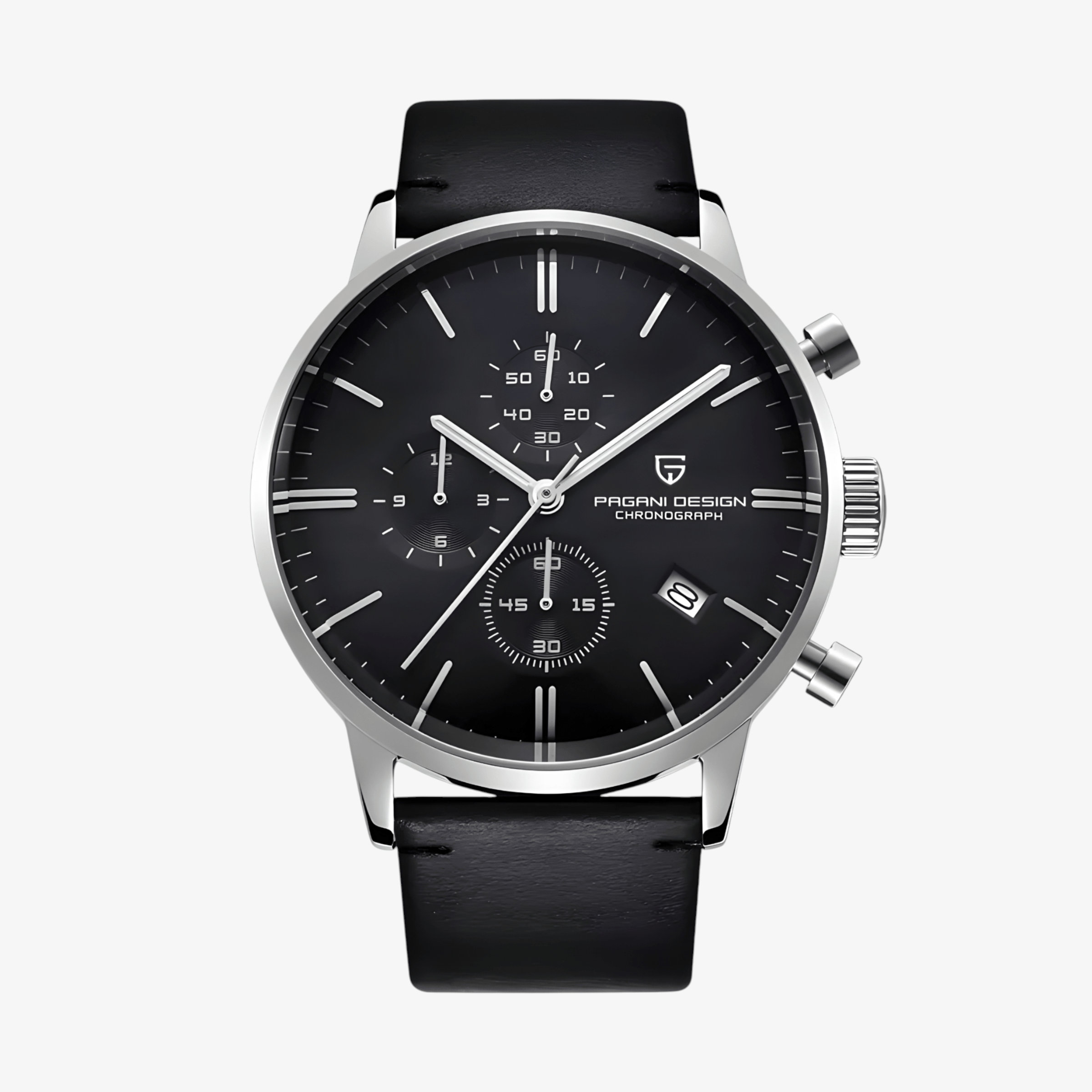 Muški Sat Pagani Design PD2720 Flight Chronograph - Black
