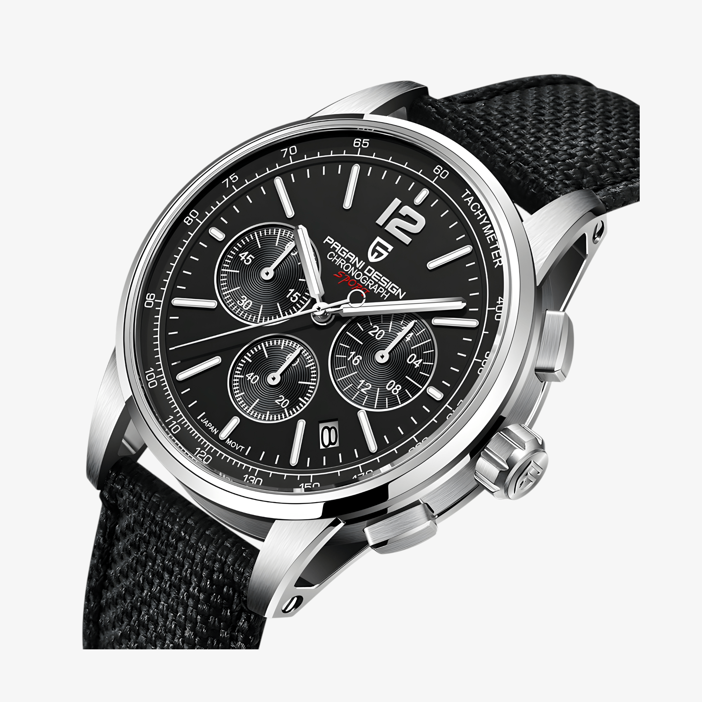 Muški Sat Pagani Design PDYS008 Code Homage - Black